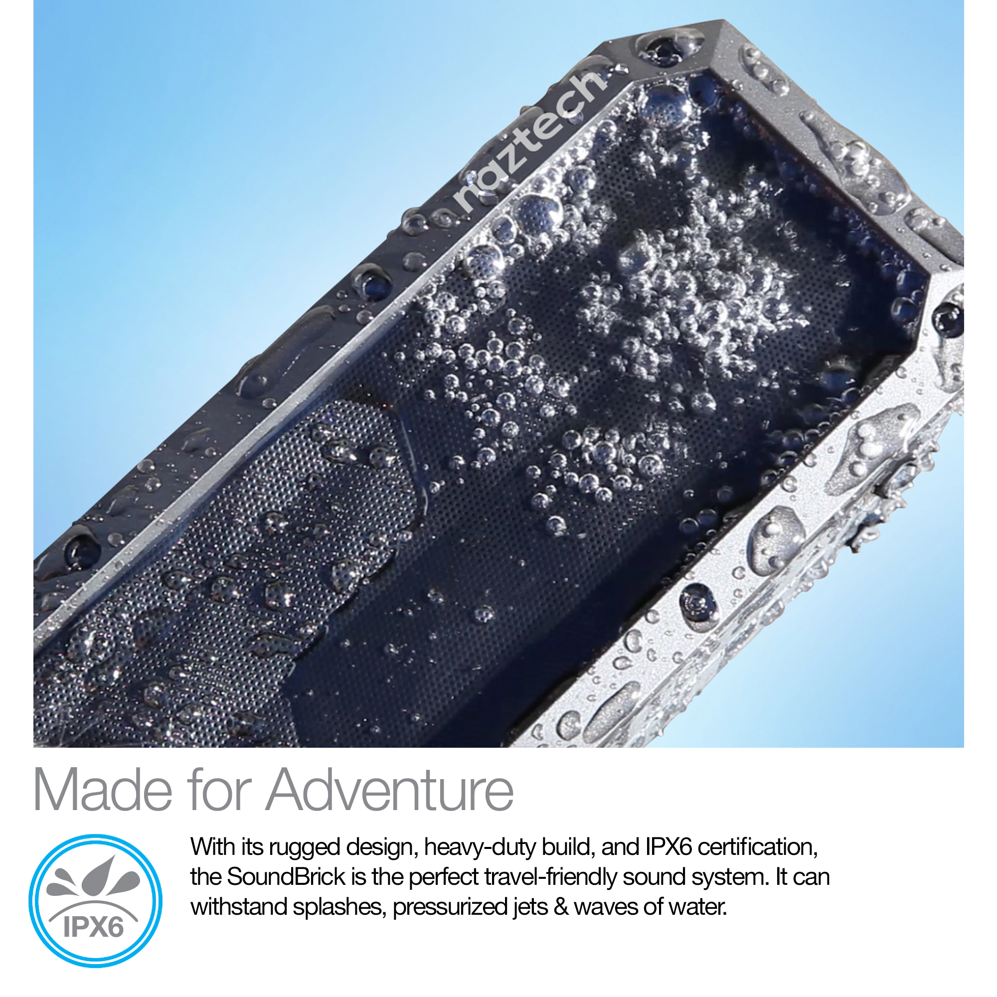 Naztech SoundBrick Wireless Speaker