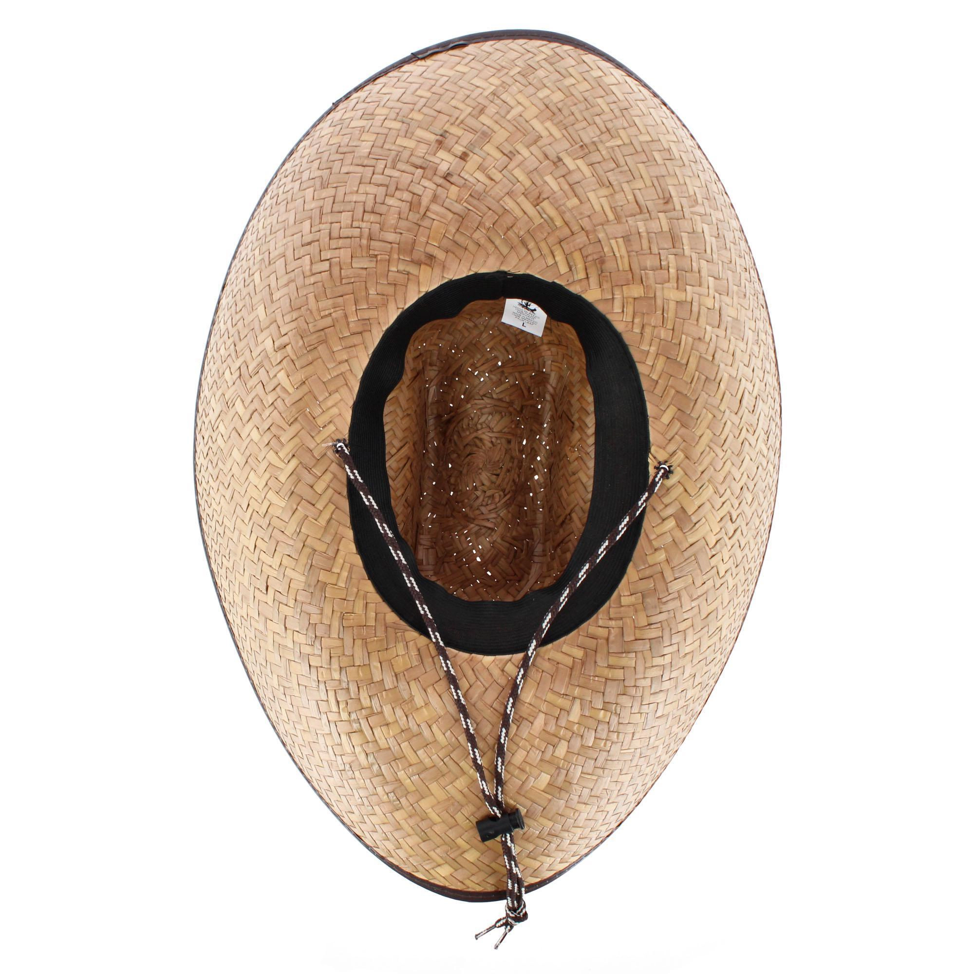 CTM Unisex Palm Leaf Lifeguard Hat
