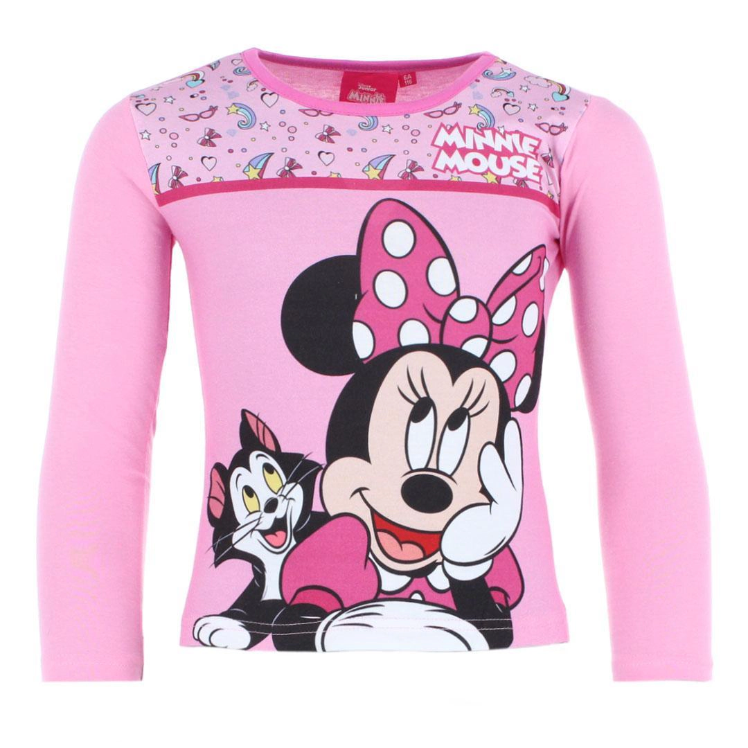 Textiel Trade Girl's Minnie Mouse Long Sleeve Pajama Set