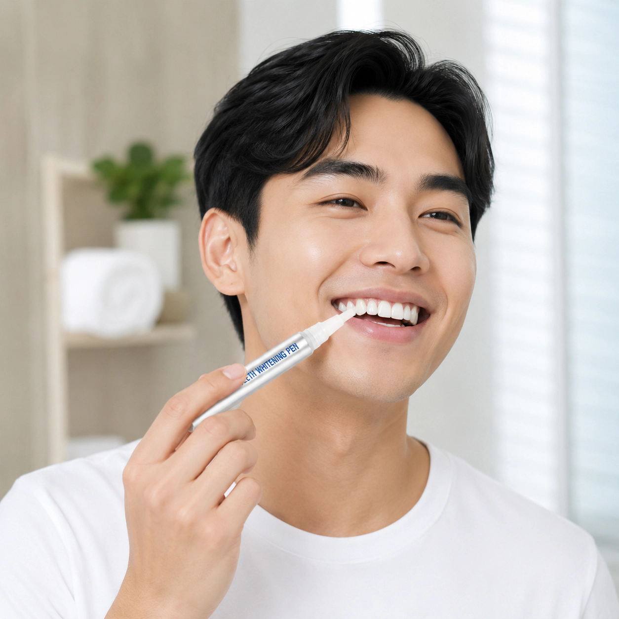 Pursonic Unisex Teeth Whitening Pen | Brightens & Whitens Teeth Instantly, 3-Pack, Enamel Safe, No Sensitivity