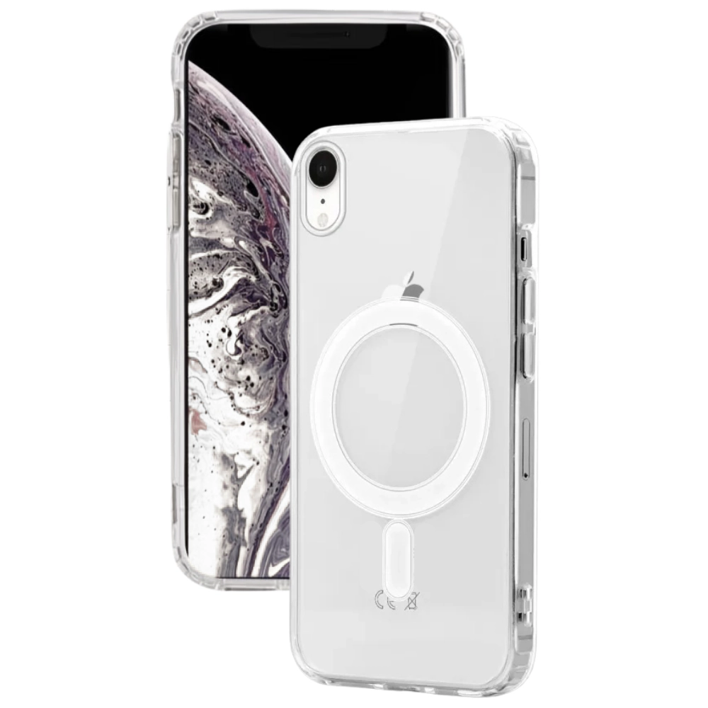 Qixxronics Magnetic Case for iPhone XR Cellphone Magnetic Cover Shockproof Slim Phone Case