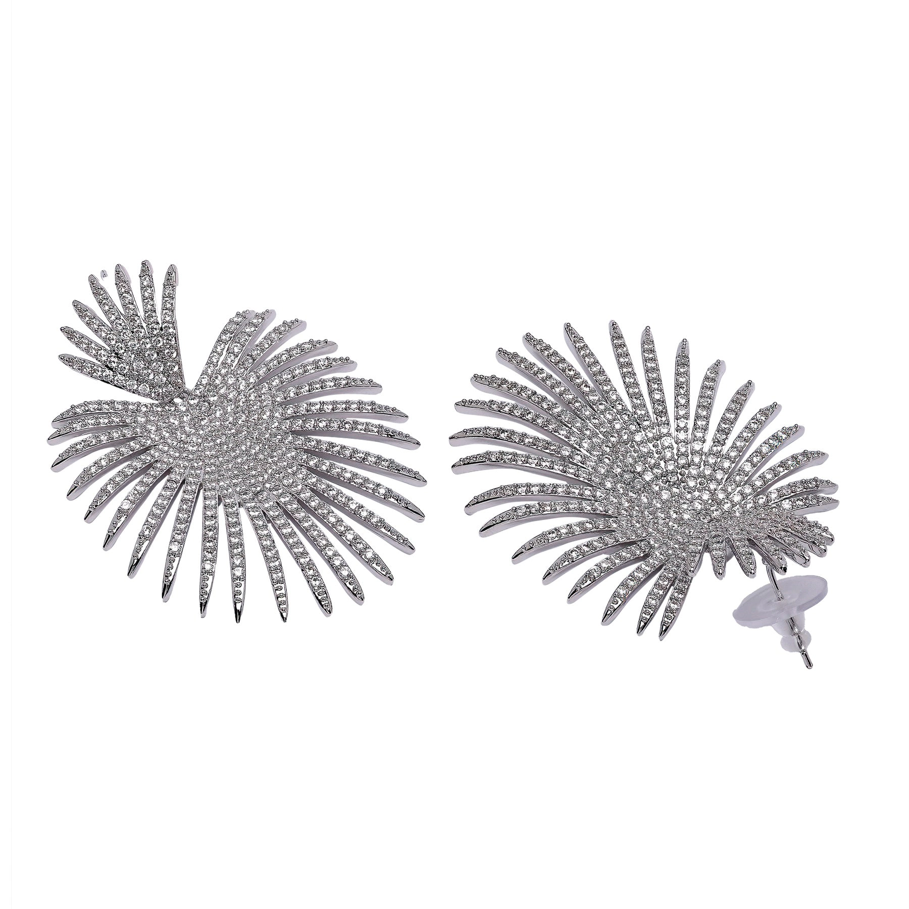 AGP PARIS Womens Diva Sparkling Drop Earrings