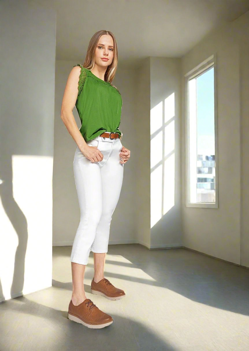 Andrea Comfort Womens Oxfordss