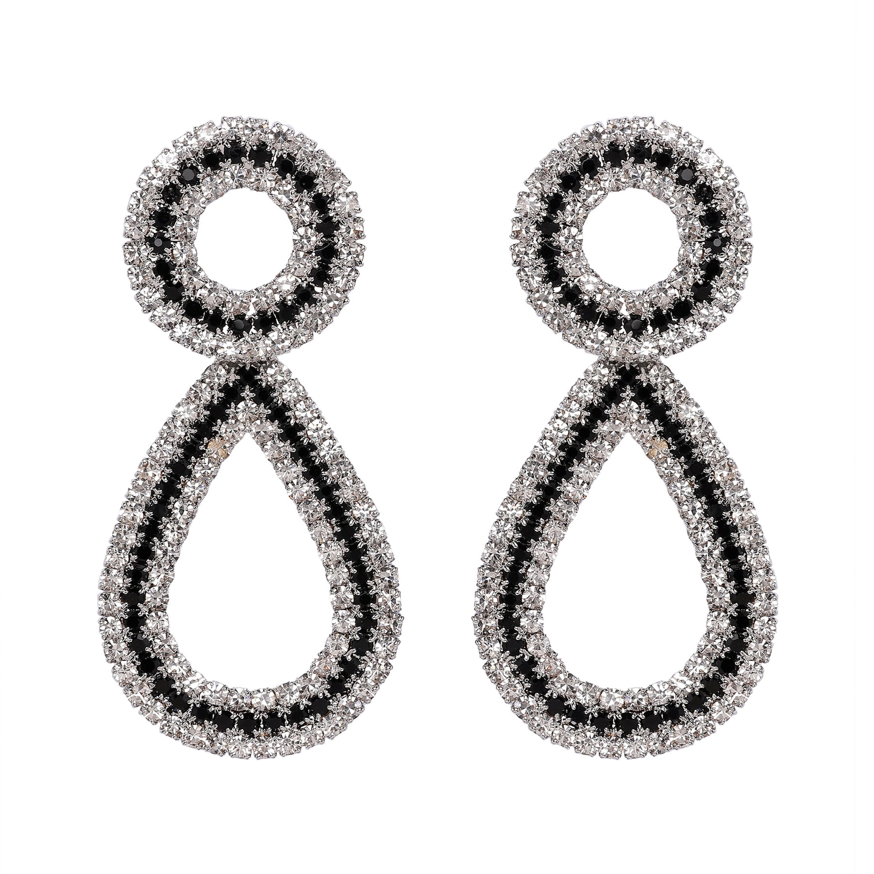 AGP PARIS Womens Double Drop Earrings