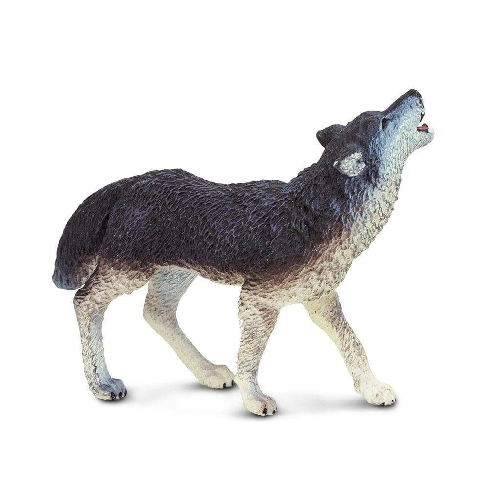 Safari Ltd. - Gray Wolf Kids Toy Figure