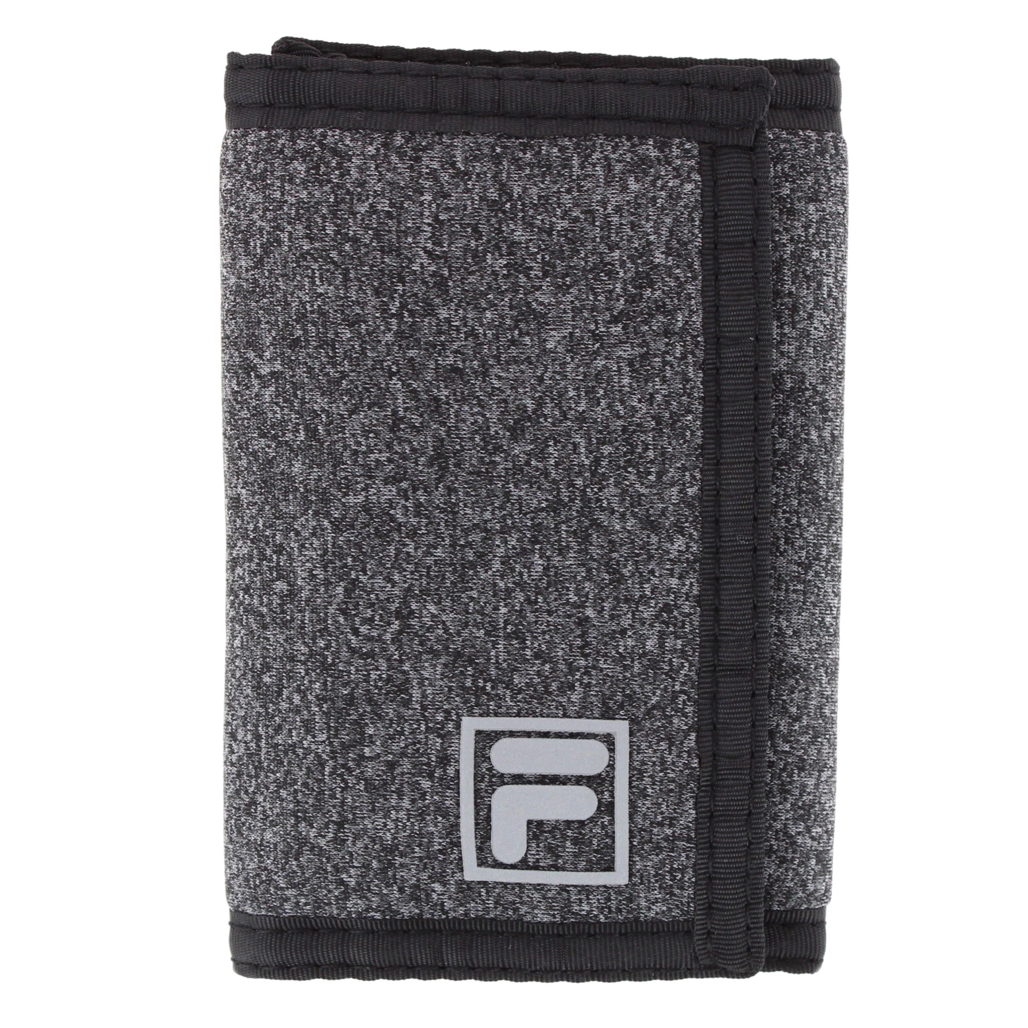 Fila Men's Sporty Trifold Wallet with Hook & Loop Closure