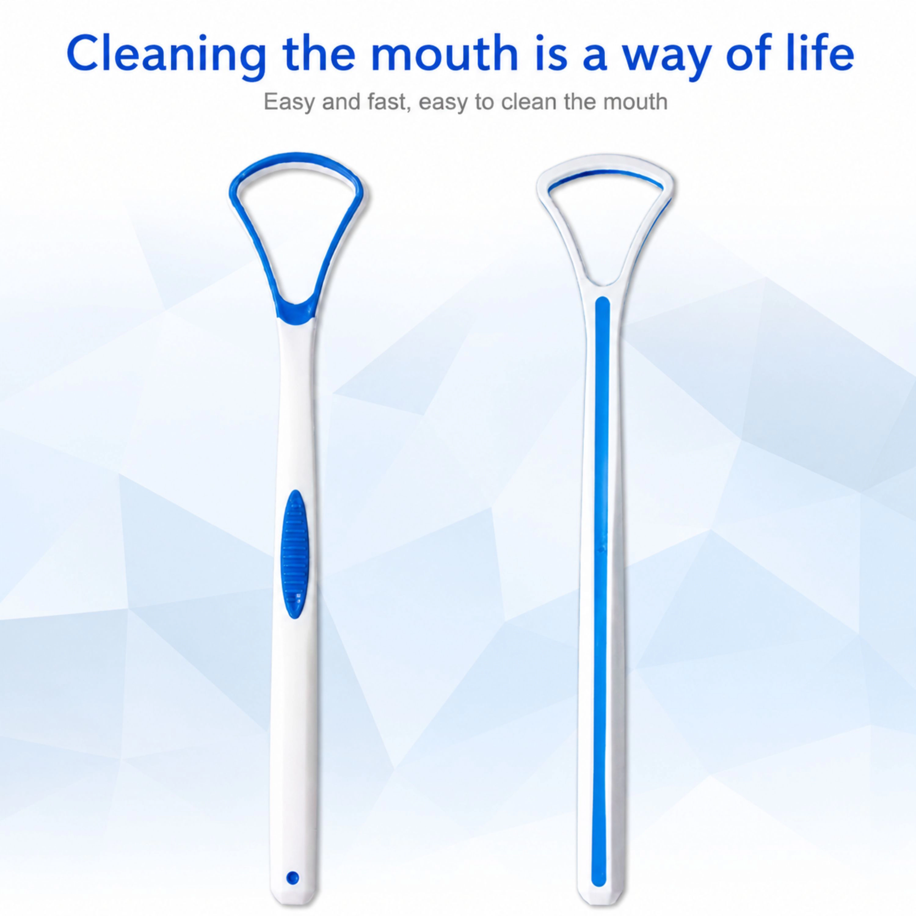 Kitcheniva 3-Piece Tongue Cleaner Scrapers