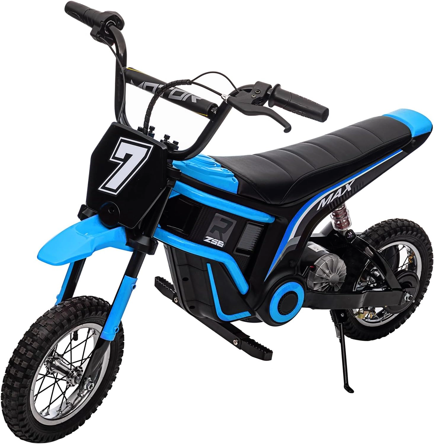 24V Kids Electric Dirt Bike, 3-Speed Ride On Motorcycle w/Suspension, 14.29MPH, ASTM Certified