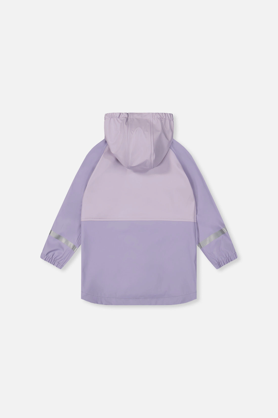 Deux par Girls Color-Block Raglan Sleeve Hooded Rain Jacket