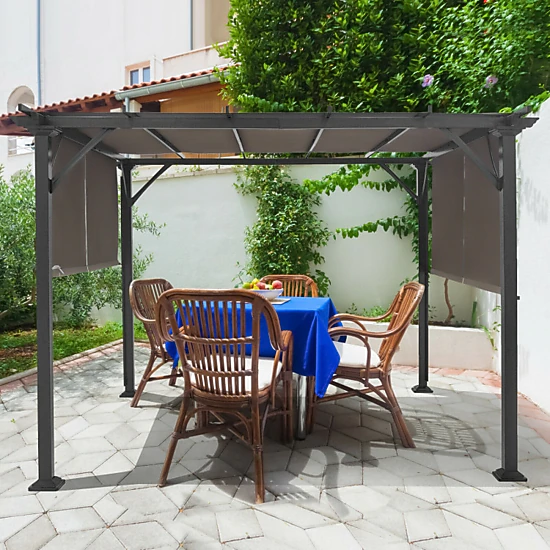 Hivvago Universal Replacement Pergola Canopy Set of 2