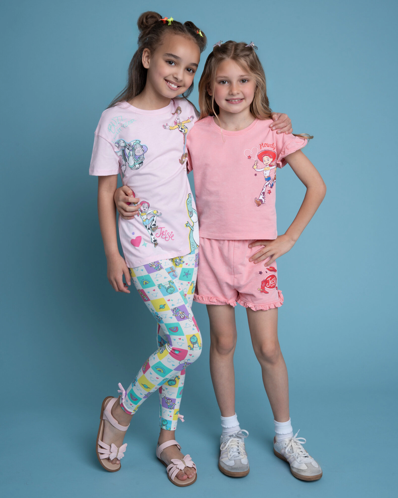 Disney Girls' 2-Piece T-Shirt and Pants Set