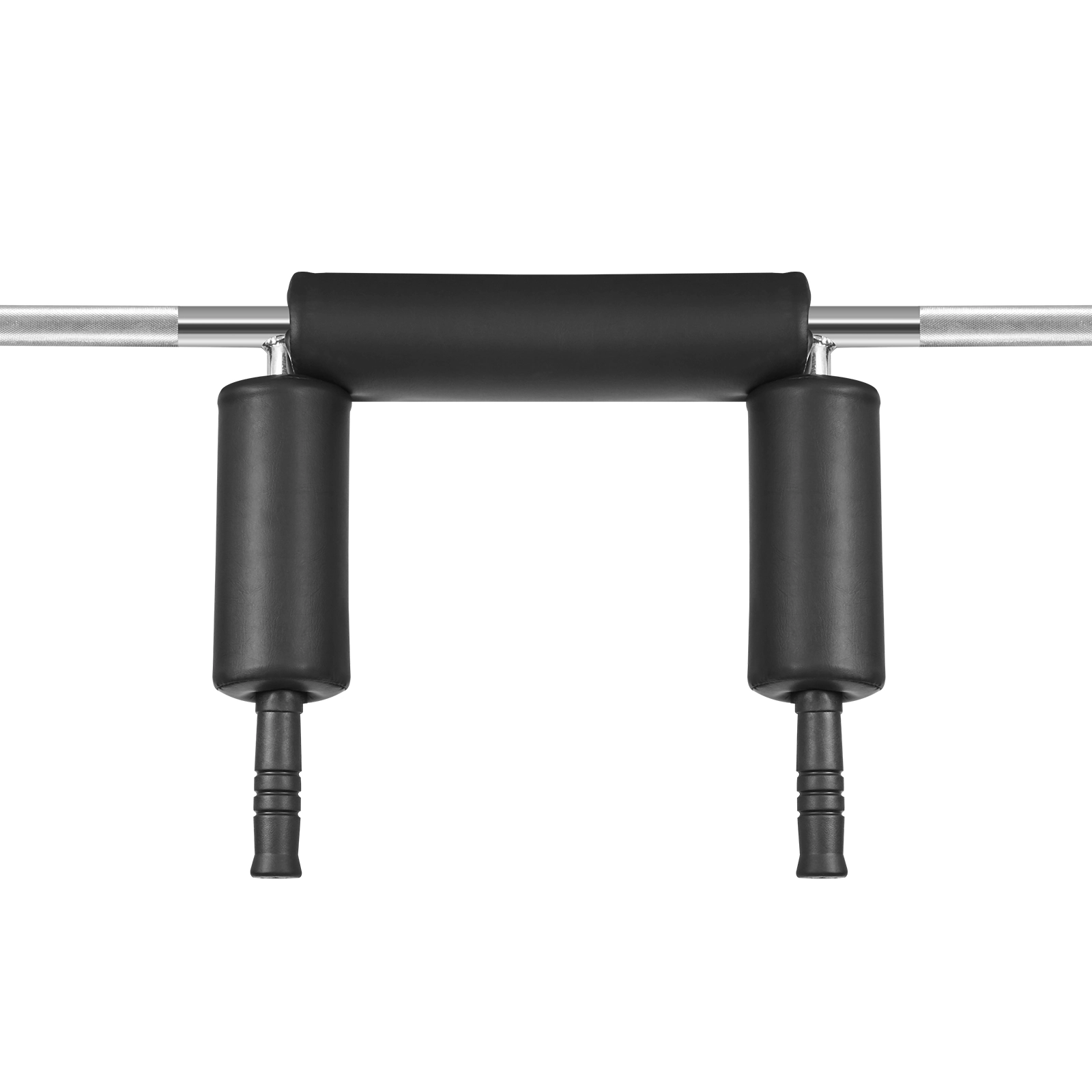 HONGGE Safety Squat Bar with Shoulder & Arm Pads, 700 lbs Capacity, Fits 2-Inch Plates for Front Squats & Lunges