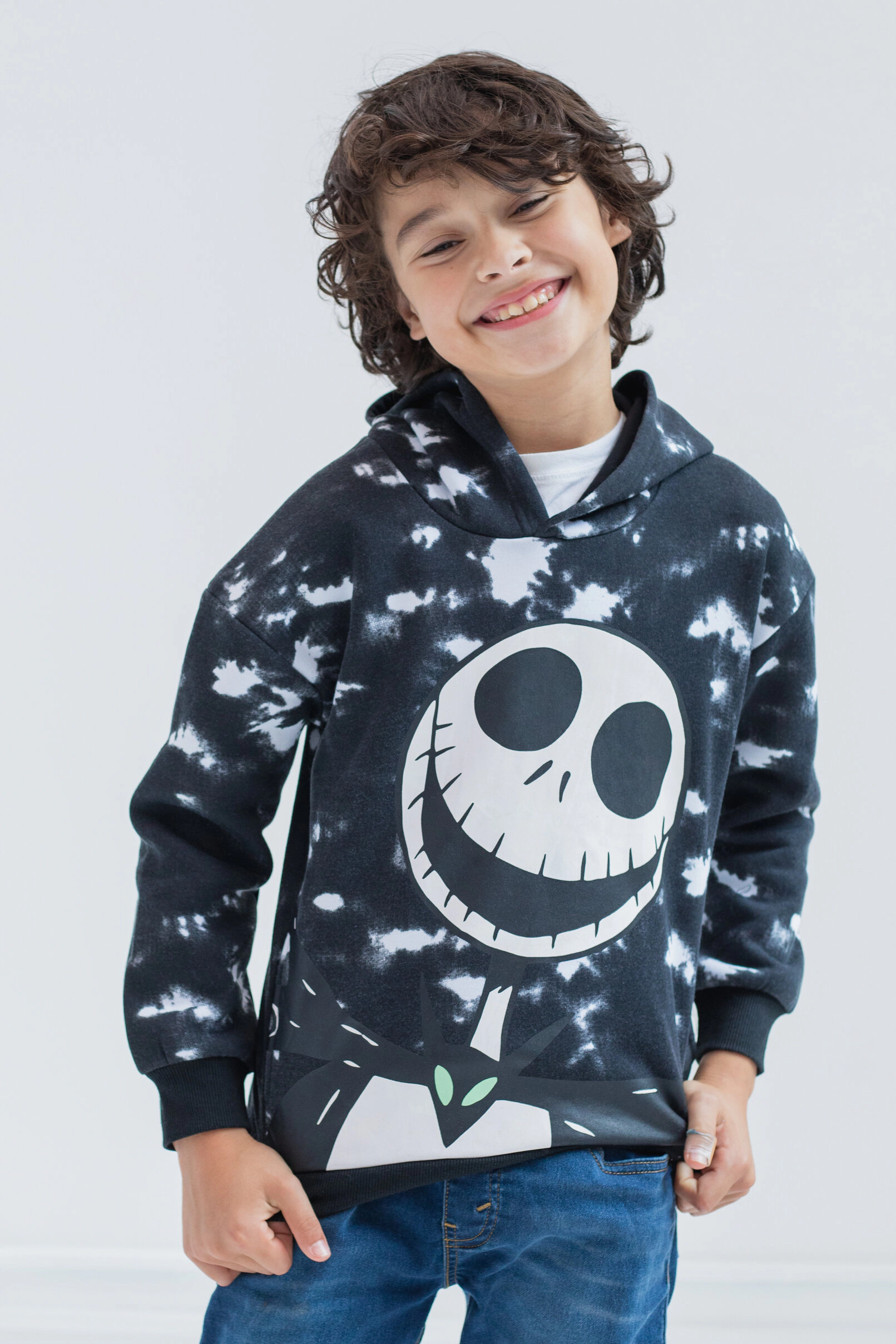 Disney Nightmare Before Christmas Fleece Hooded Sweatshirt