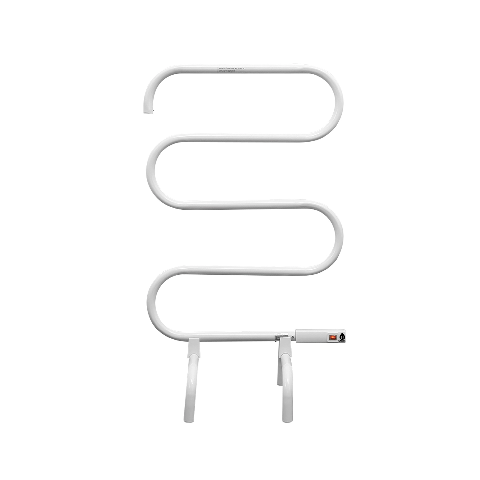 Pursonic Electric Heated Towel Warmer Rack – Wall-Mount or Freestanding