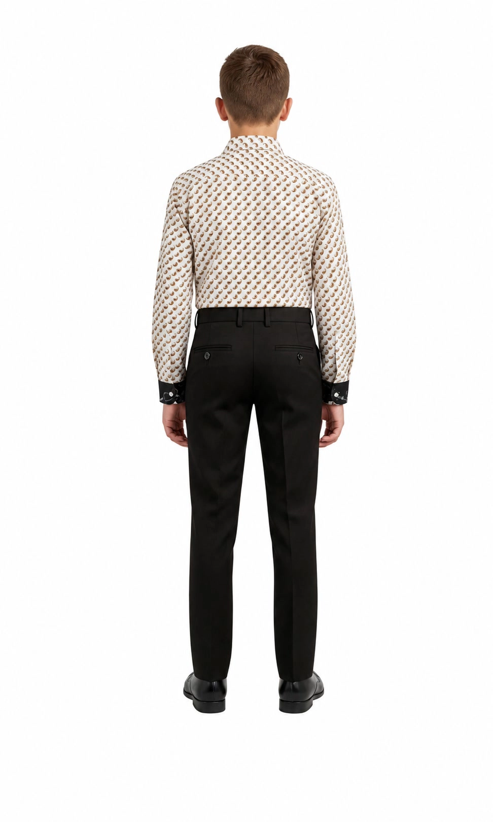 Elie Balleh Boys Slim Fit Dress Pants