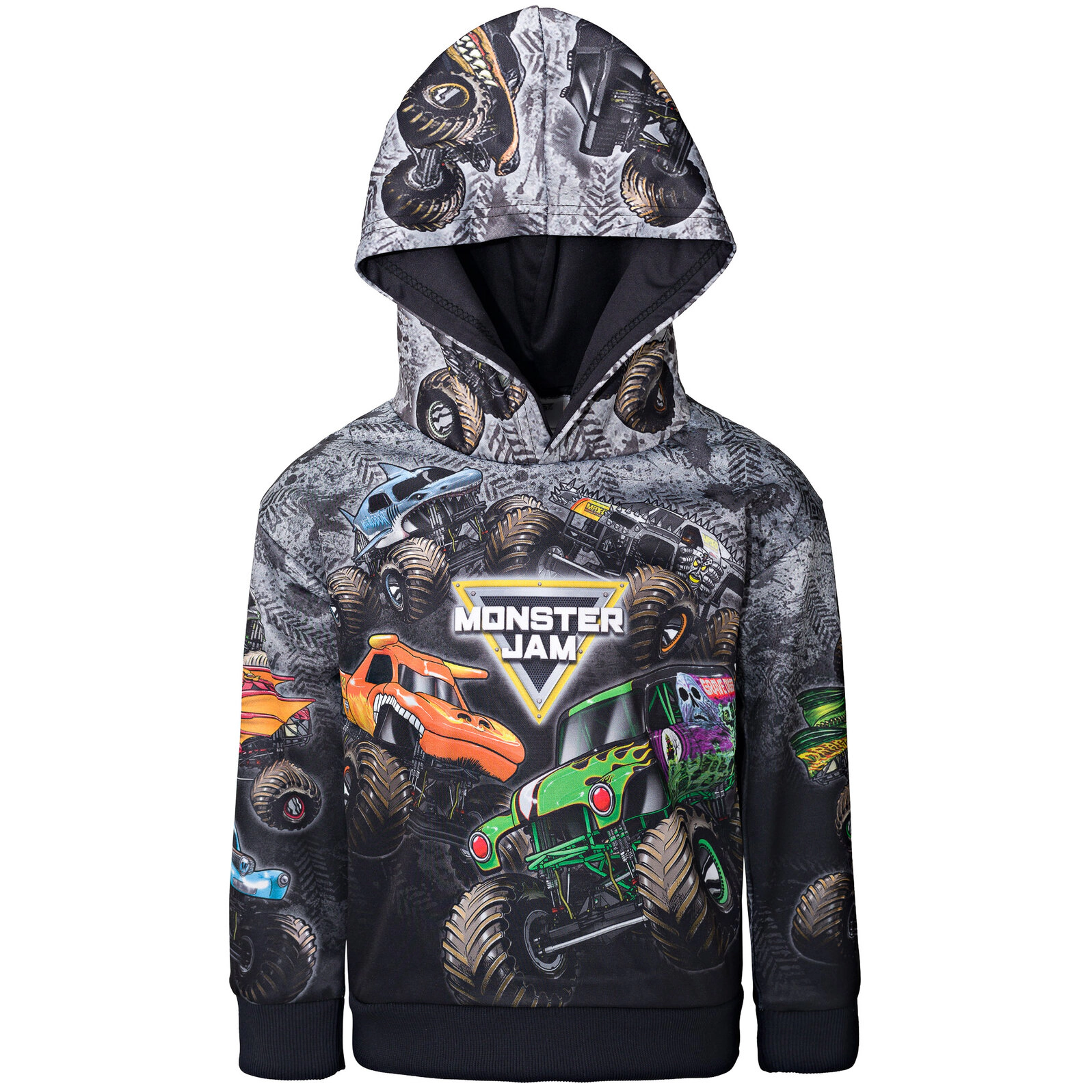 Monster Jam Fleece Hooded Sweatshirt
