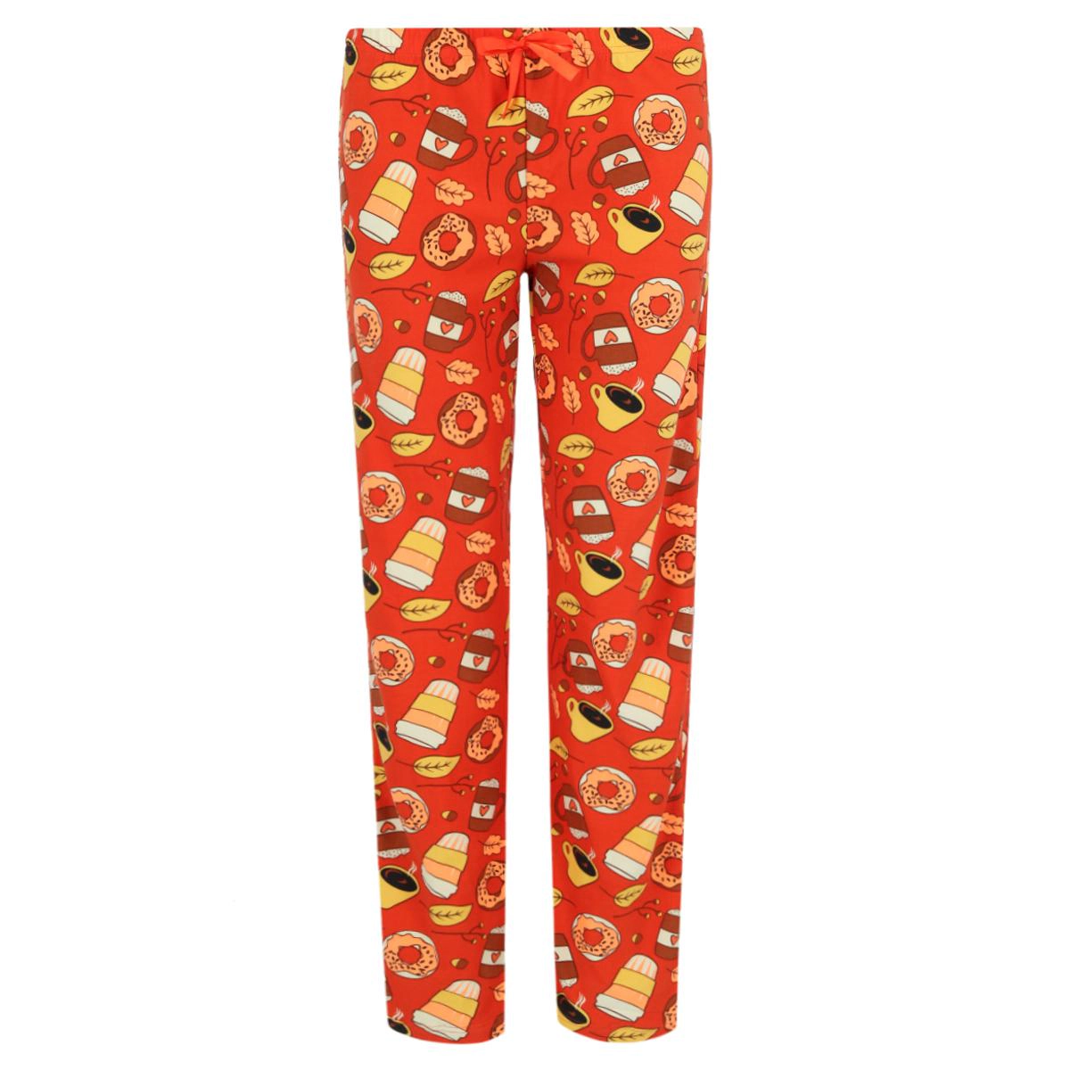 Not a Morning Person Women's Pumpkin Spice Short Sleeve Pajama Set