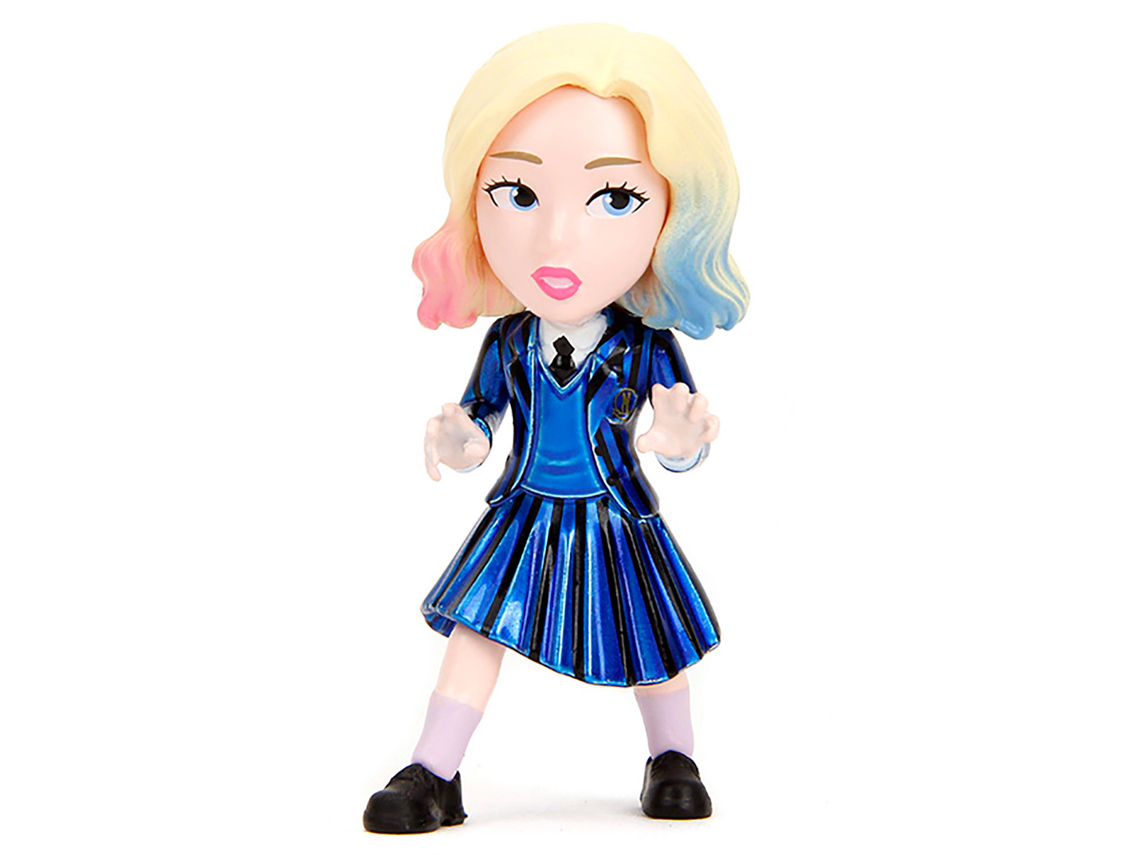 Jada Set of 4 Diecast Figures "Wednesday" (2022-Current) TV Series "Metalfigs" Series Diecast Models by Jada