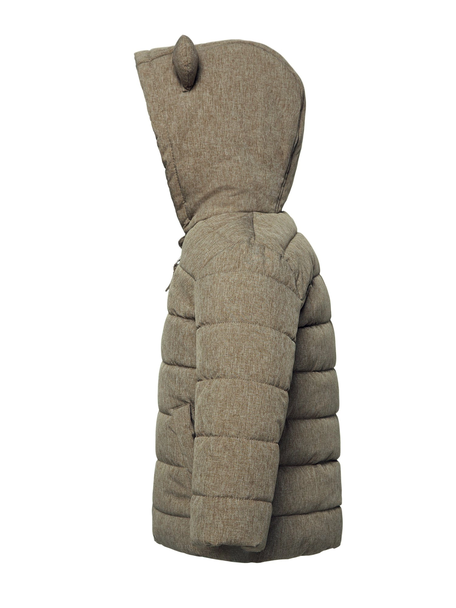 Rokka&Rolla Baby Boys Fleece Hooded Puffer Jacket