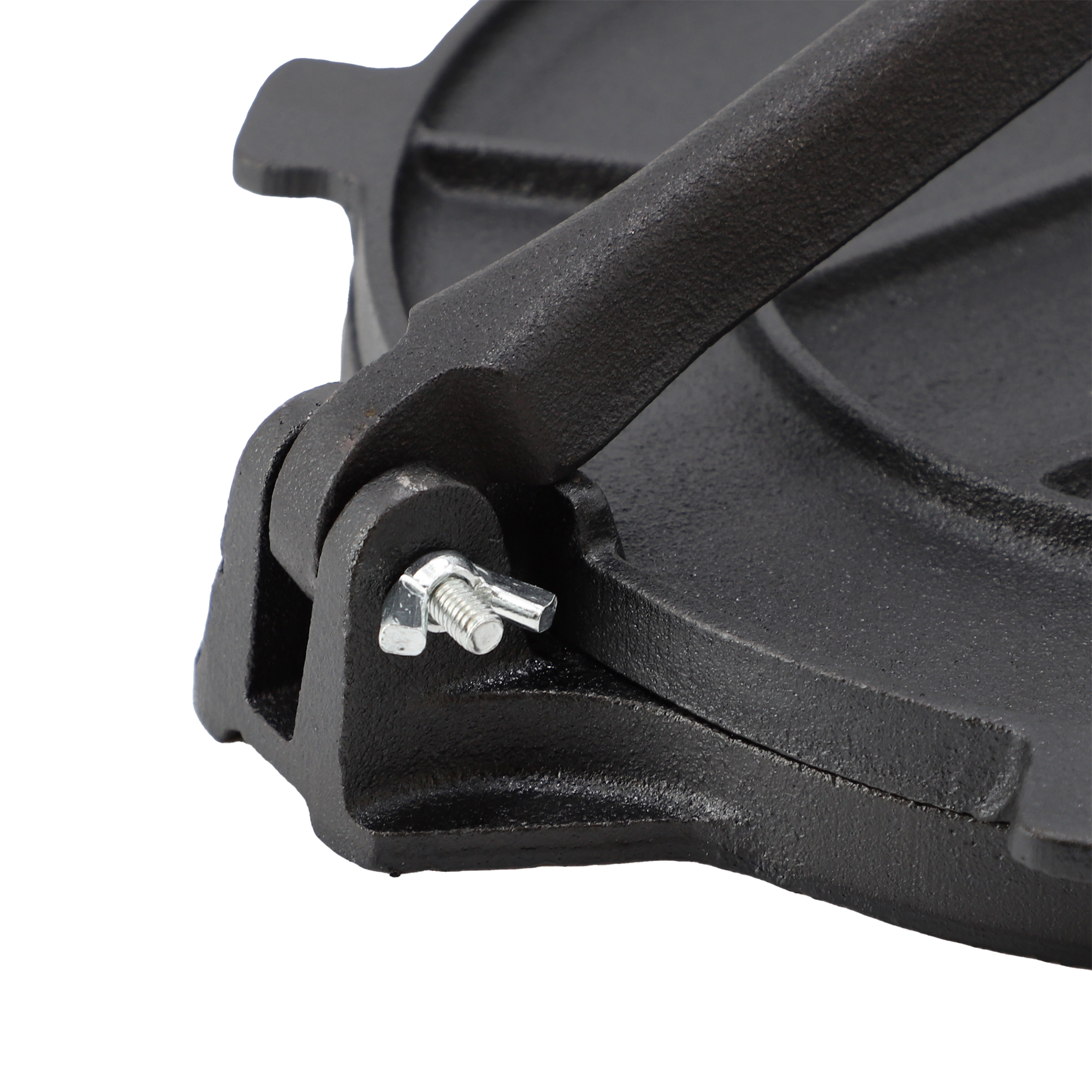 Megachef 7.9 Inch Heavy Duty Round Cast Iron Tortilla Maker Press