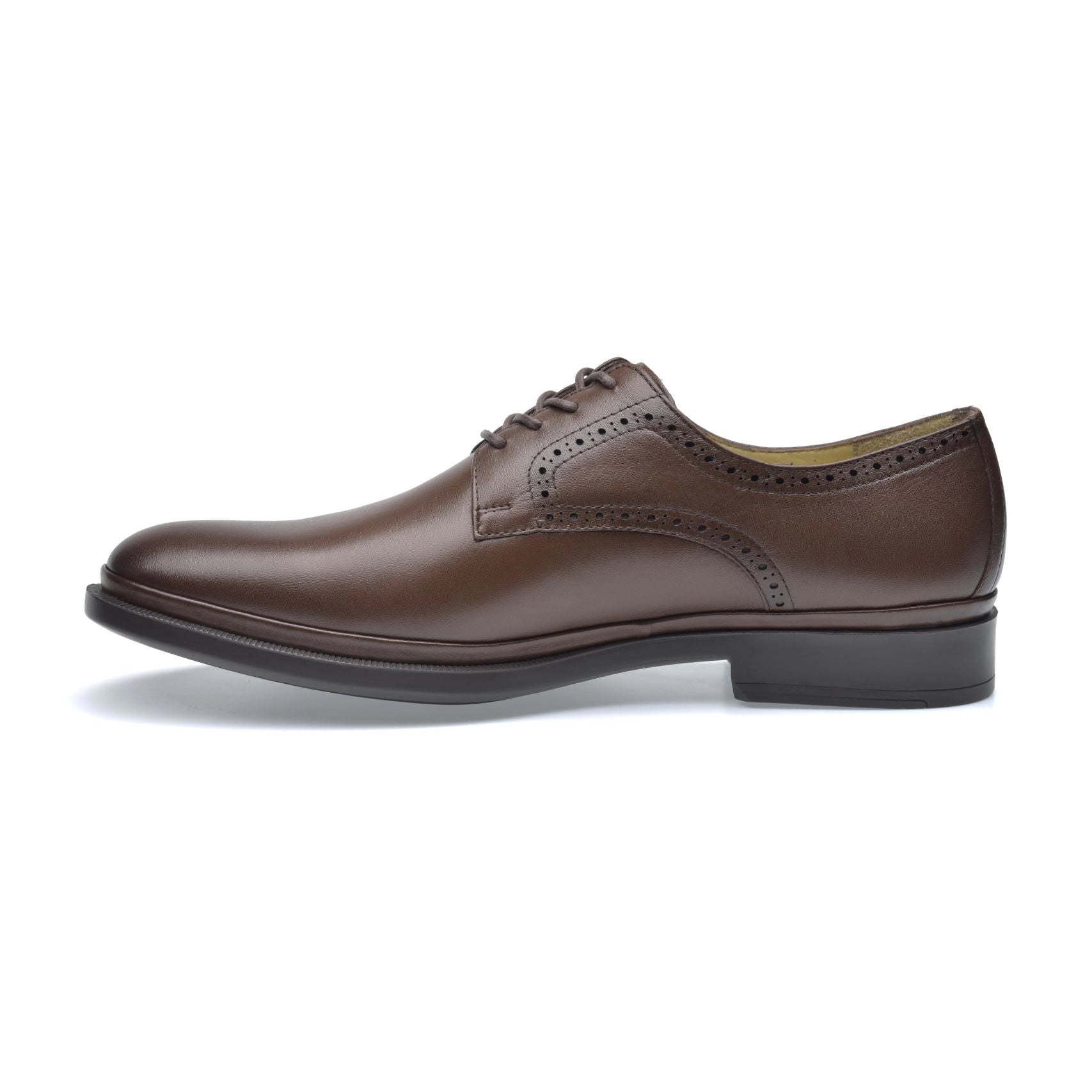 Pazstor Men's Lambskin Leather Oxford Classic