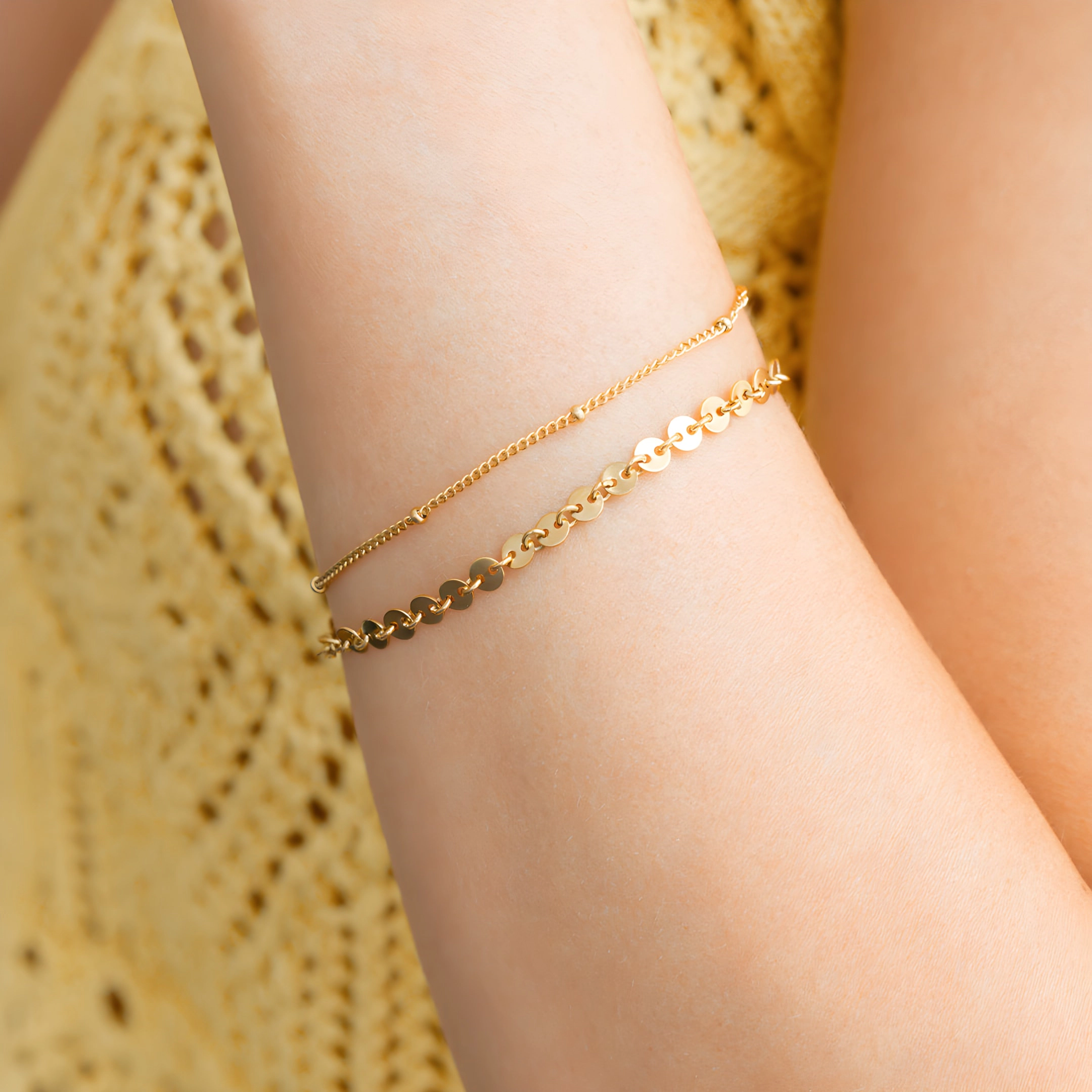 Mint & Lily Women's Poppy Stacking Bracelet Set