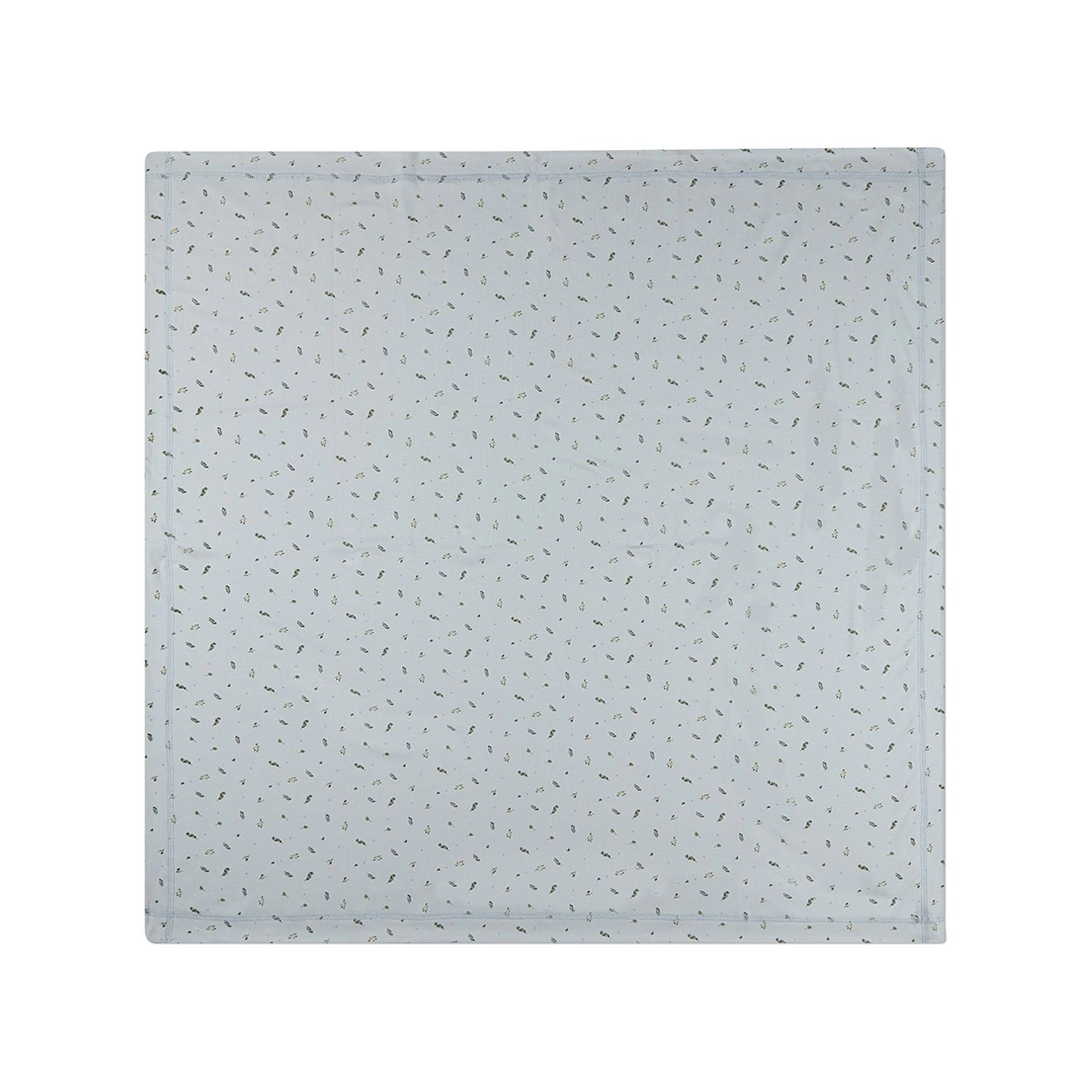 MeMoi Baby Unisex "Tiny Leaves" Rayon-Blend Receiving and Swaddle Blanket