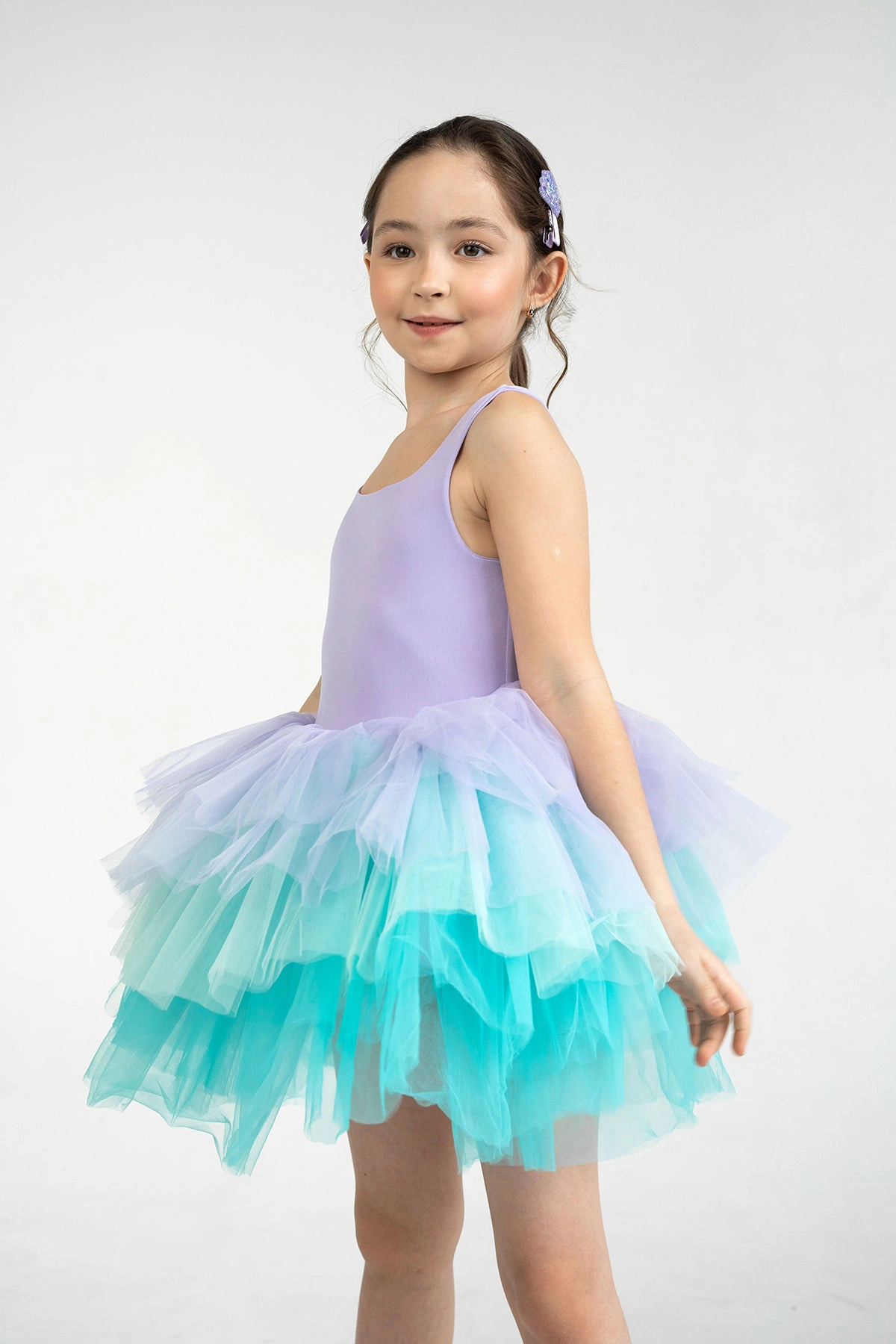 Mini Celebrities Girls Lilac Mermaid Tutu Dress