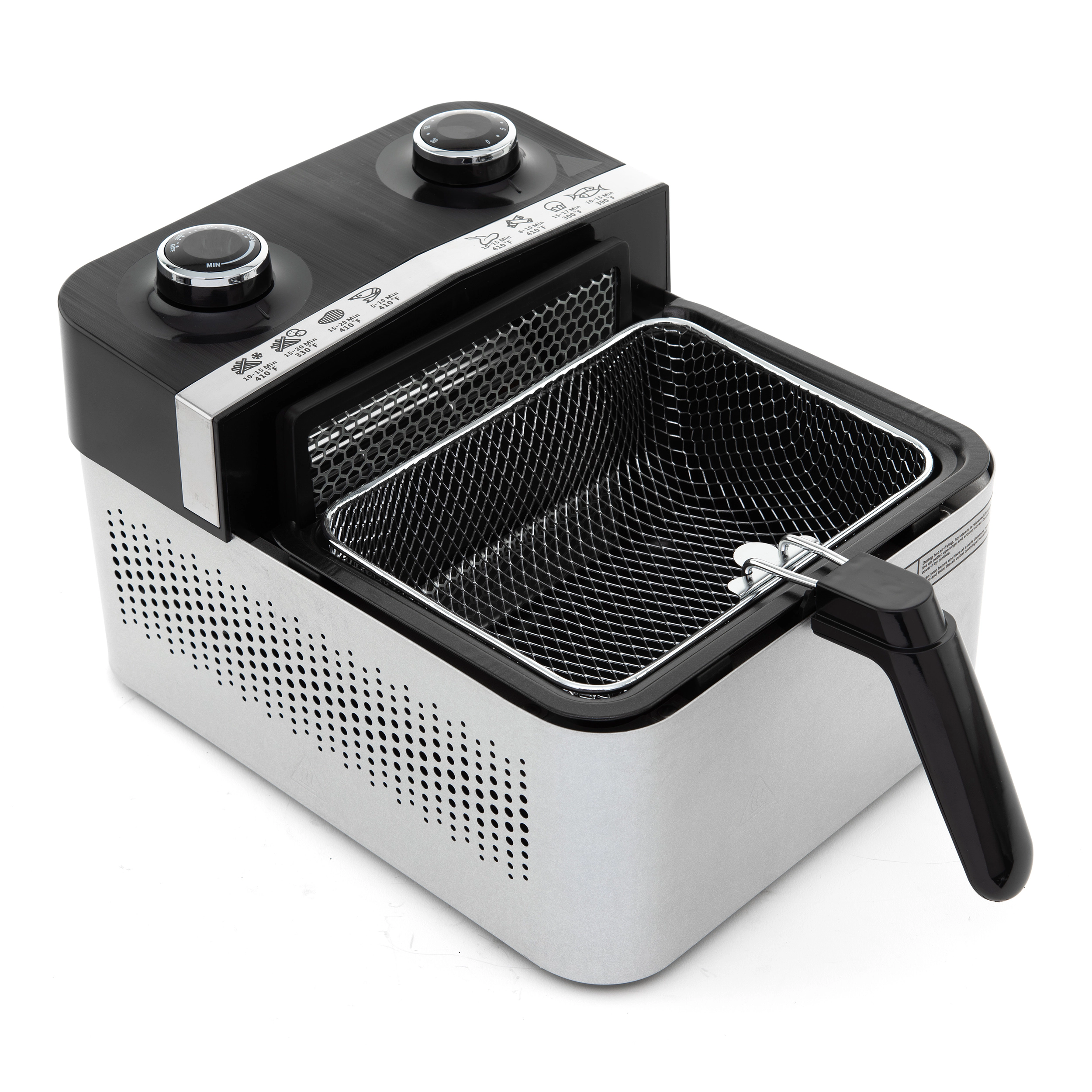 Brentwood Select 3.4 Quart Rapid Electric Air Fryer in Stainless Steel