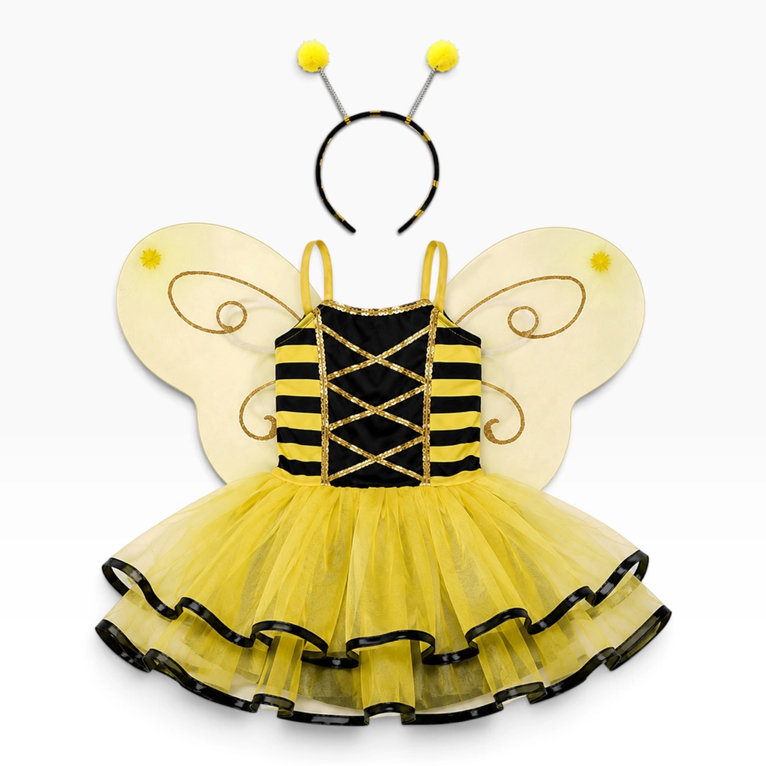 Laurenza's Girls Bumble Bee Halloween Costume