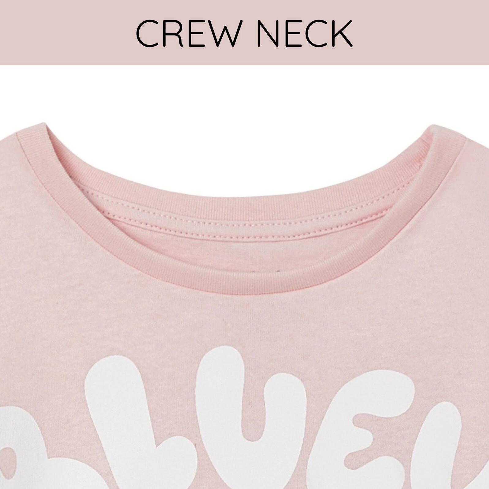 Bluey Girls' Cropped T-Shirt