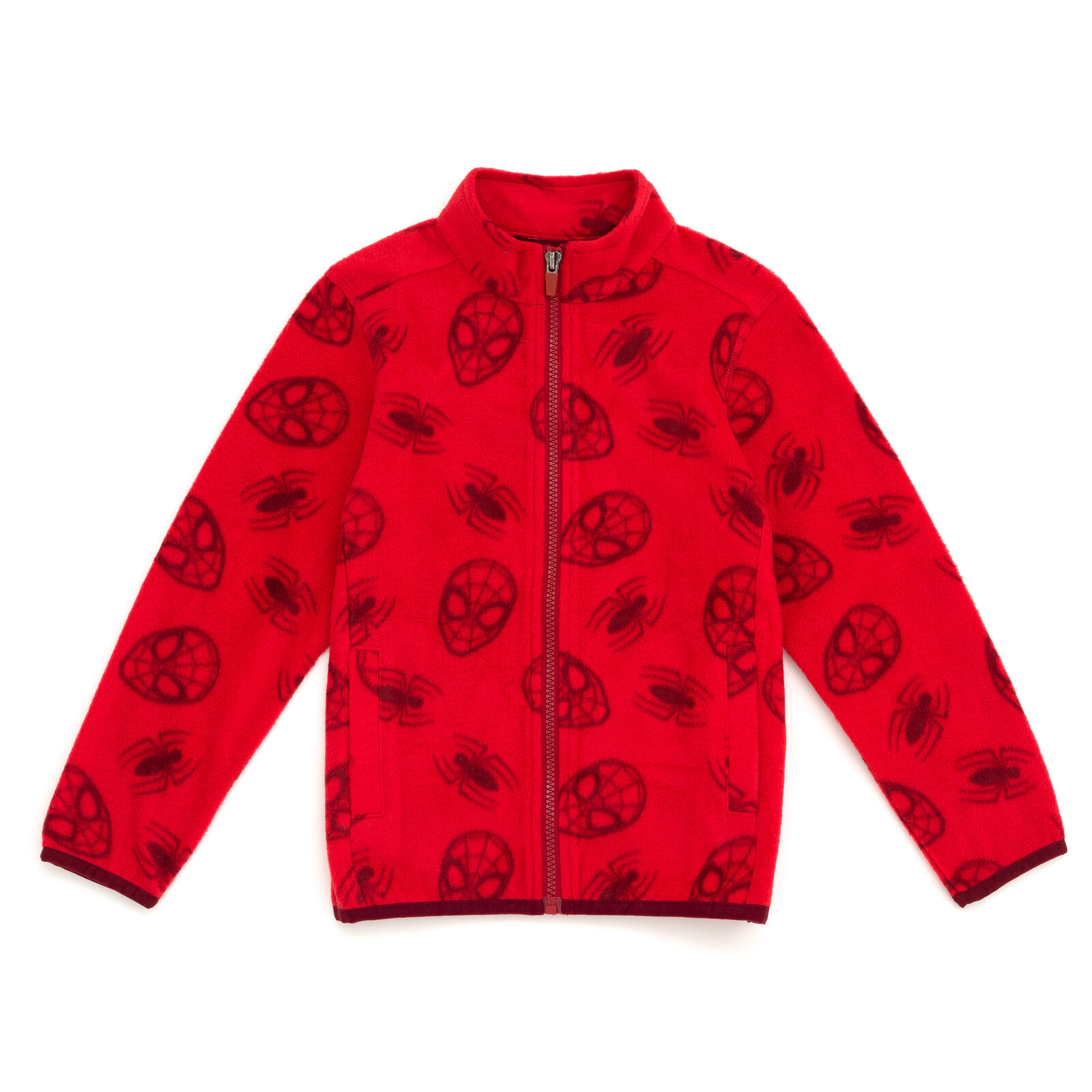 Marvel Spider-Man Boys' Zip-Up Fleece Jacket