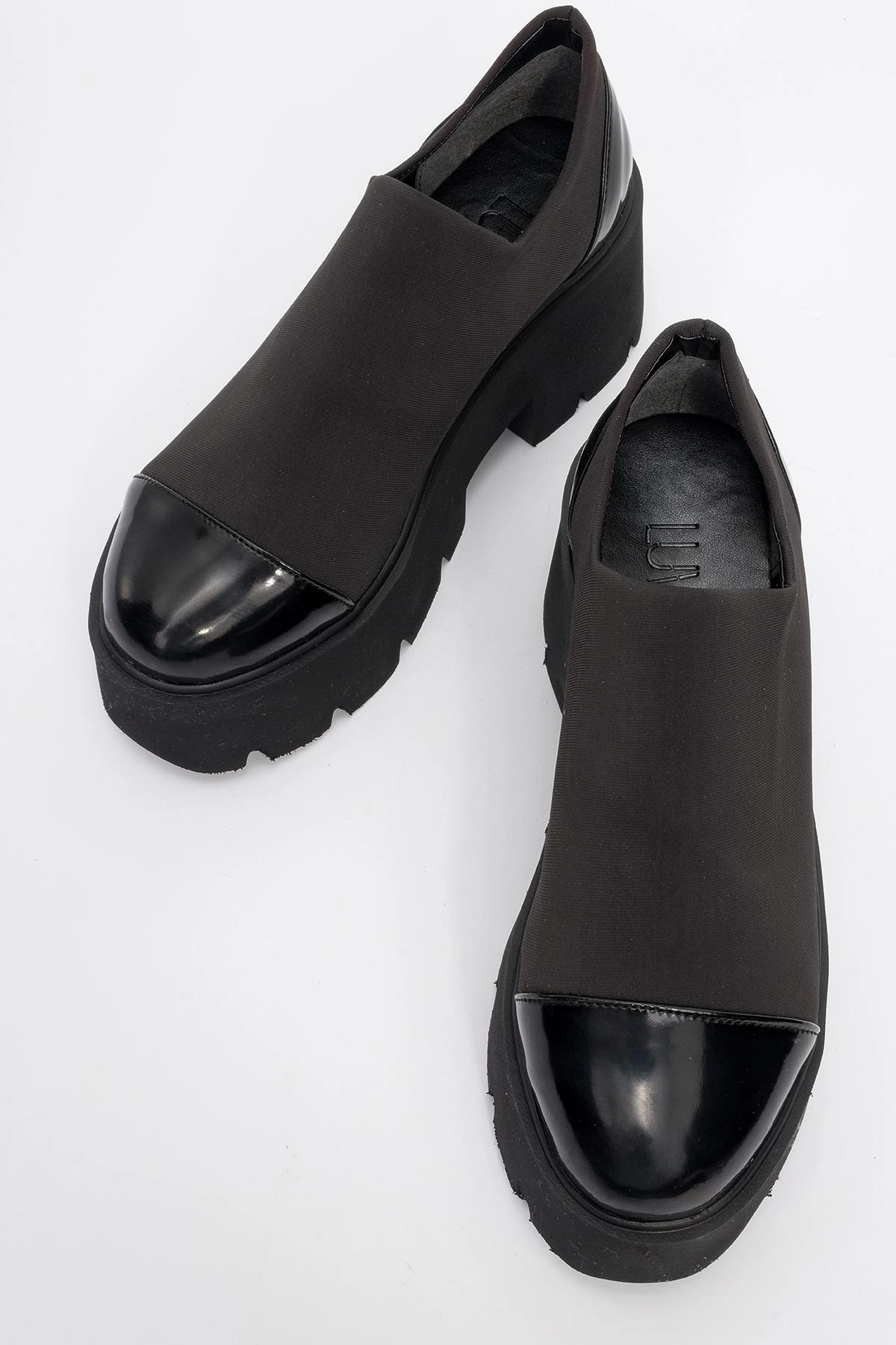 Prologue Shoes Womens Grena Platform Slip On
