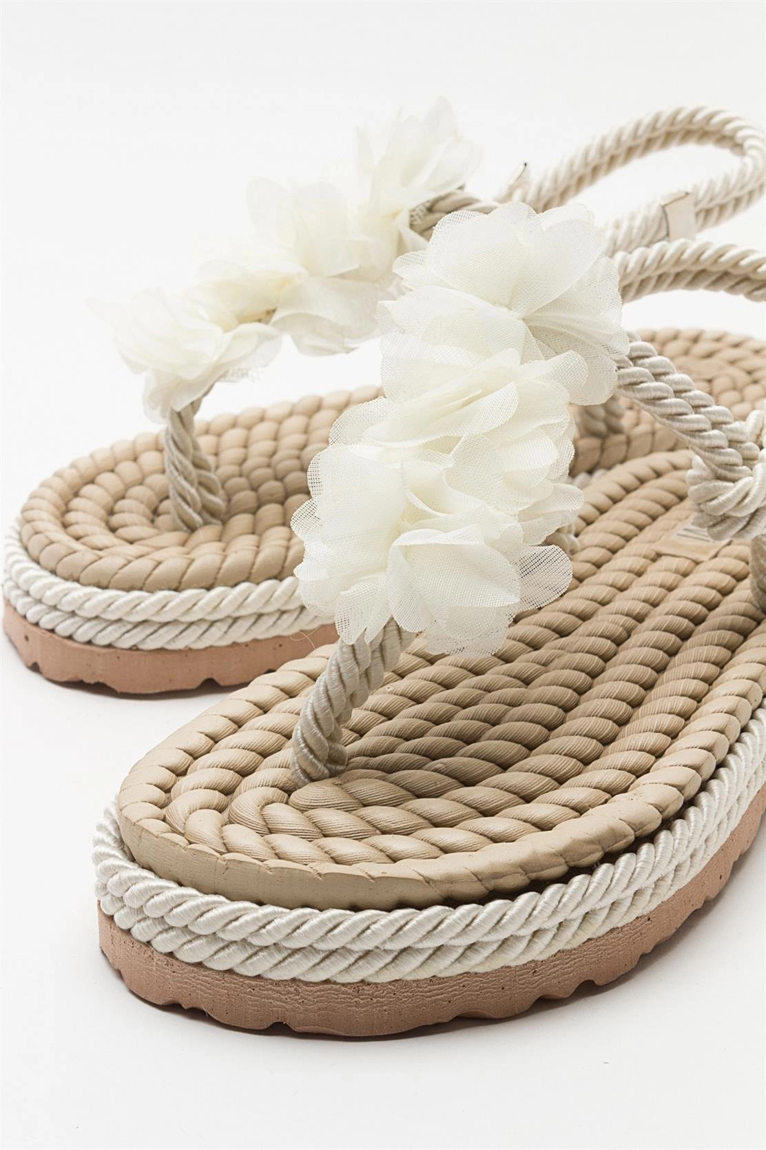 Prologue Shoes Womens SANTRA Lace-Up Thong Sandals
