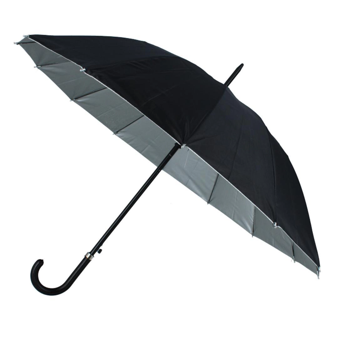 CTM Adult Sleek Solid Color Stick Umbrella