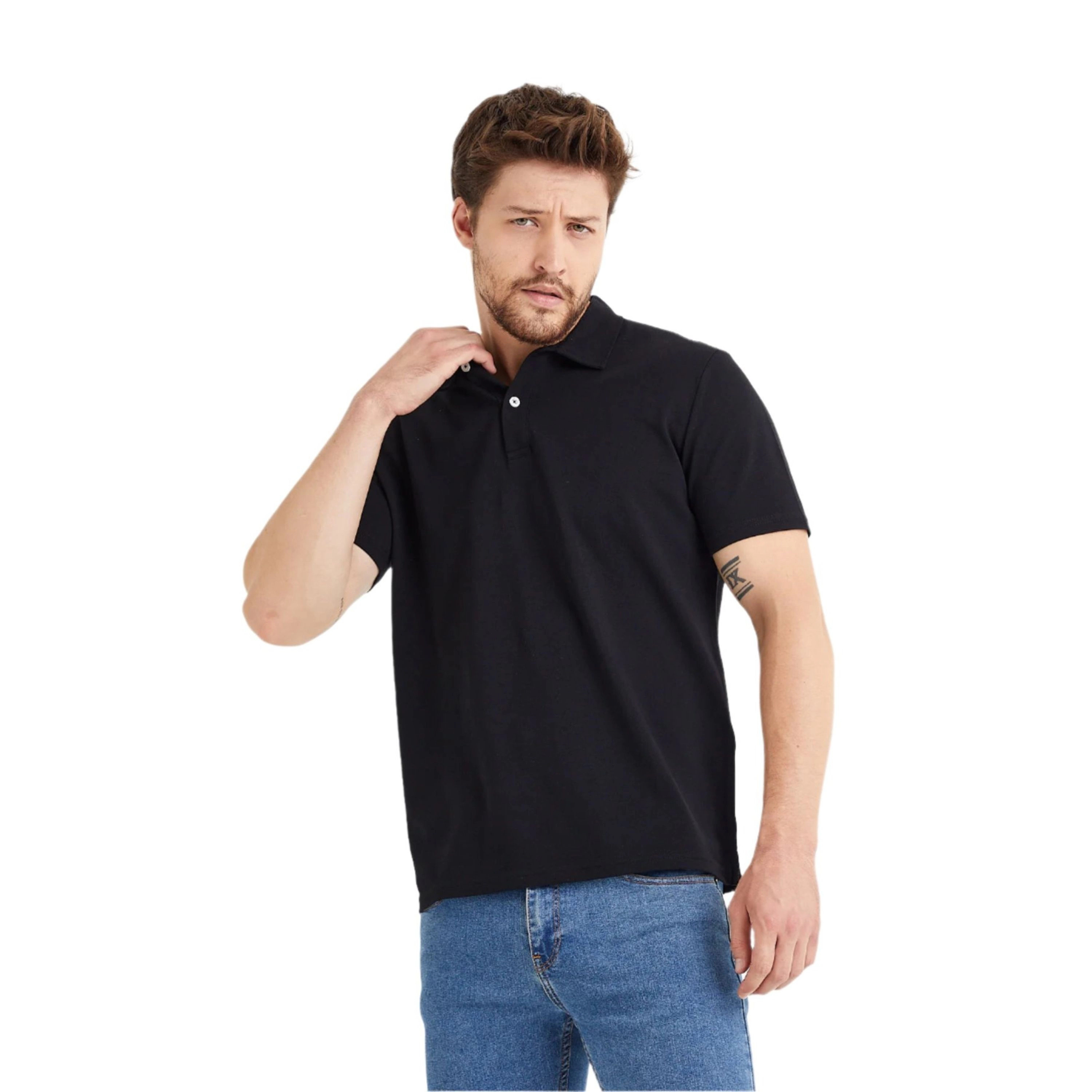 Wear Sierra Men's Classic Short Sleeve Polo Shirt