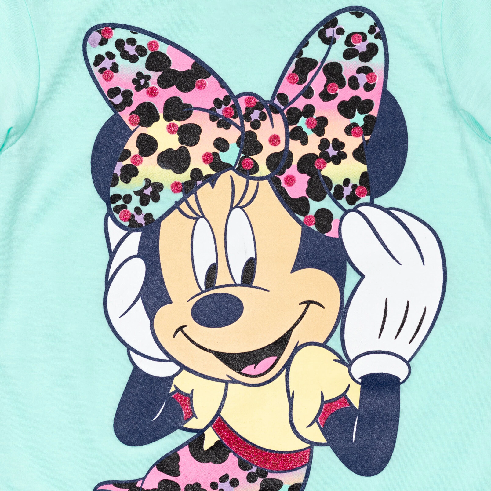 Disney Minnie Mouse Girls' 2-Piece T-Shirt and Leggings Set