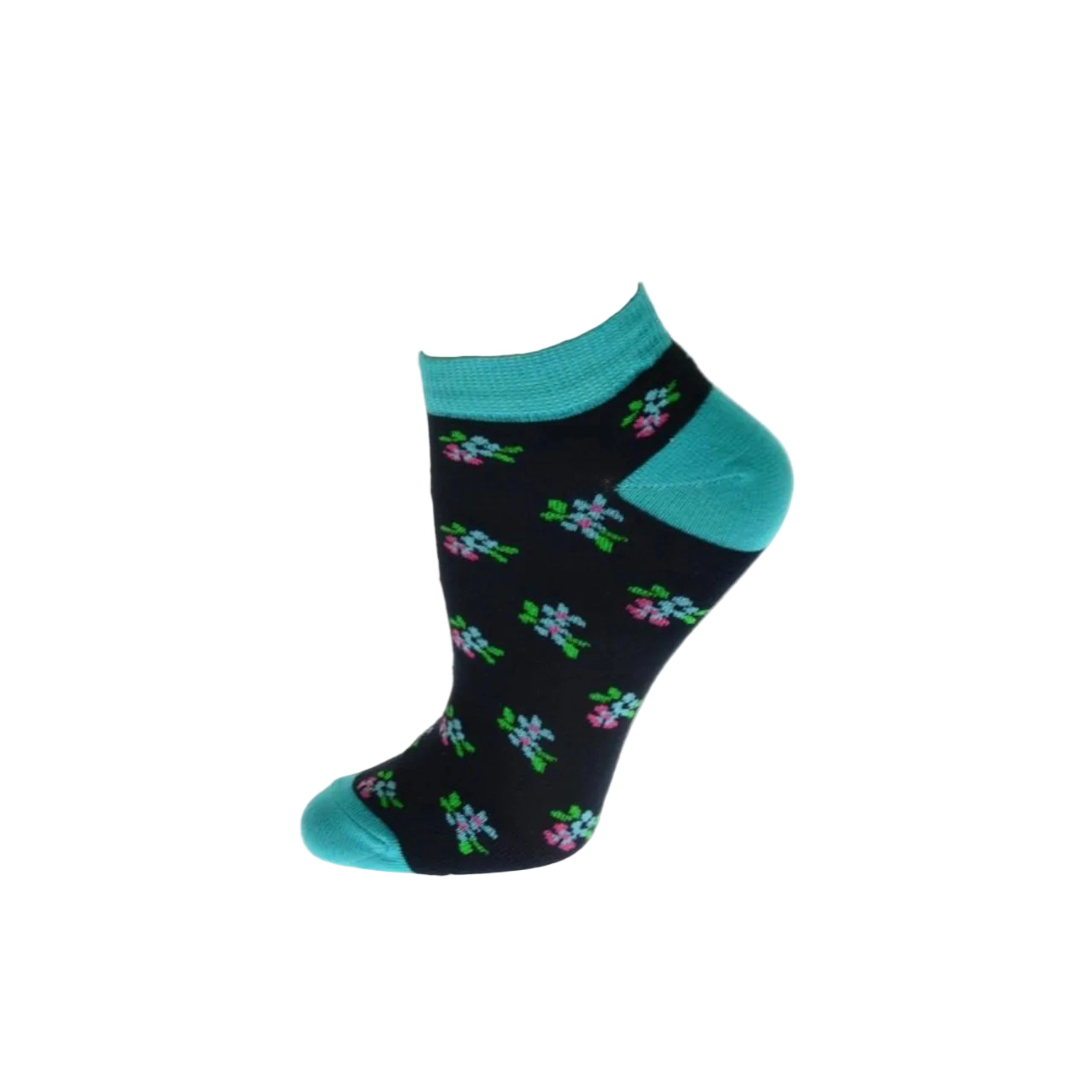 Wear Sierra Women's Colorful Cotton Ankle Socks