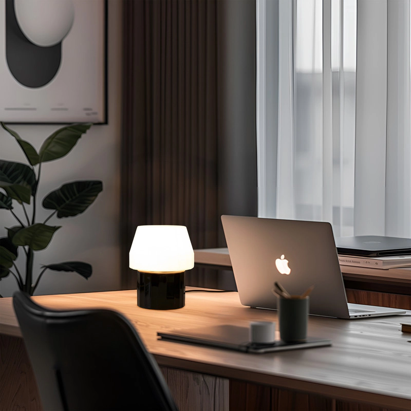 Brightech Duke Ceramic LED Desk Lamp