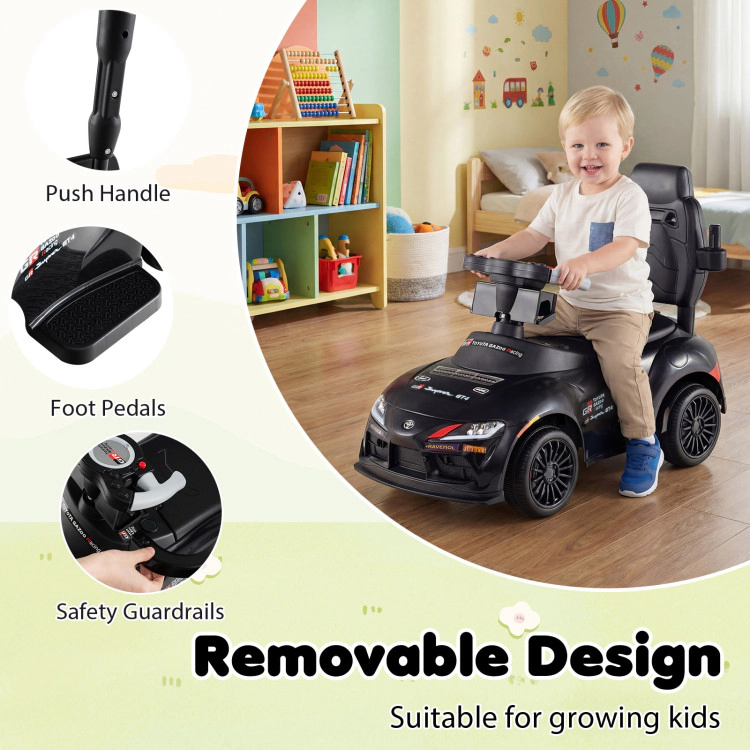 Hivvago 3-in-1 Toyota Licensed Foot-to-Floor Stroller Sliding Walking Toy