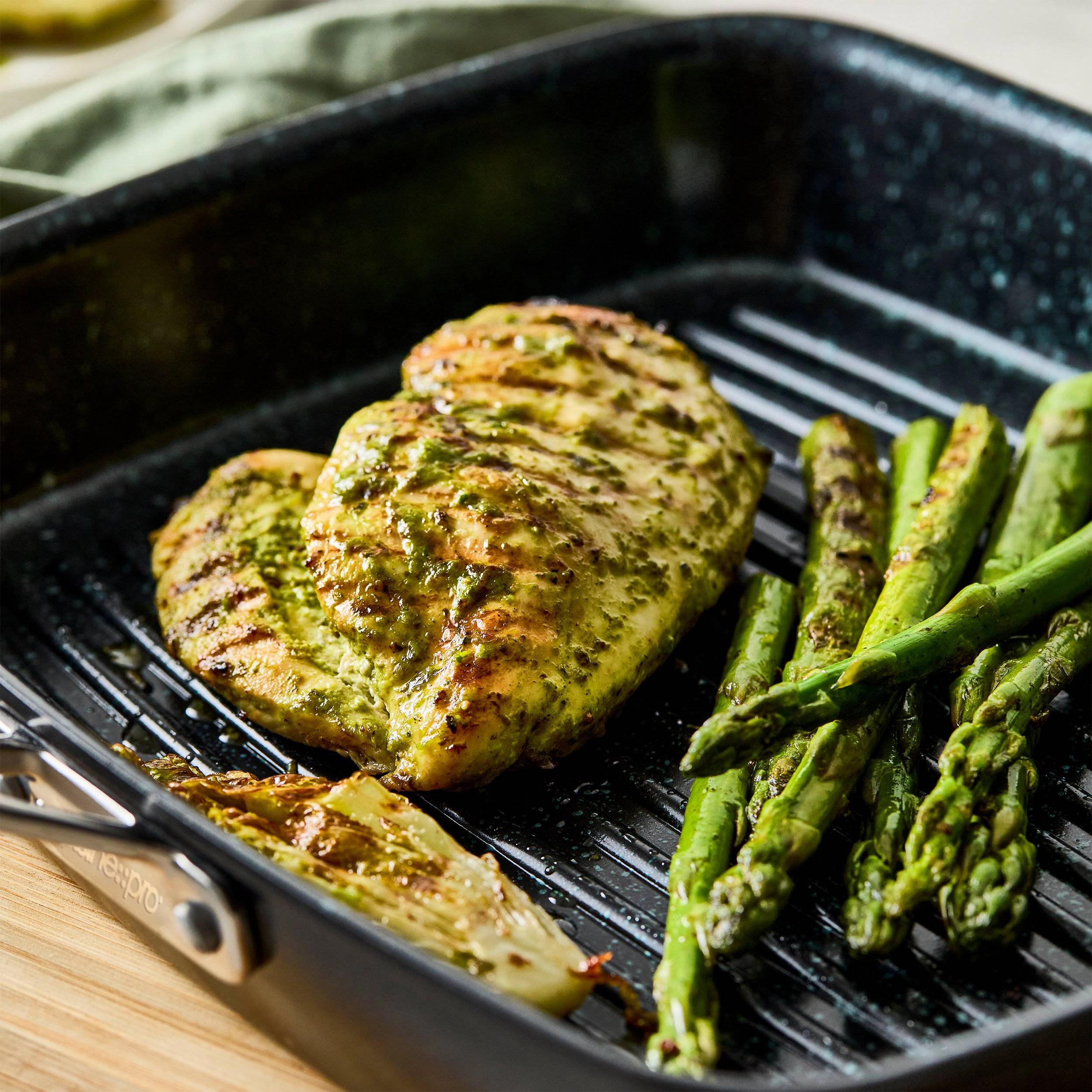 Cuisine::pro® GREEN STONE™ 11" Ultimate Grill Pan