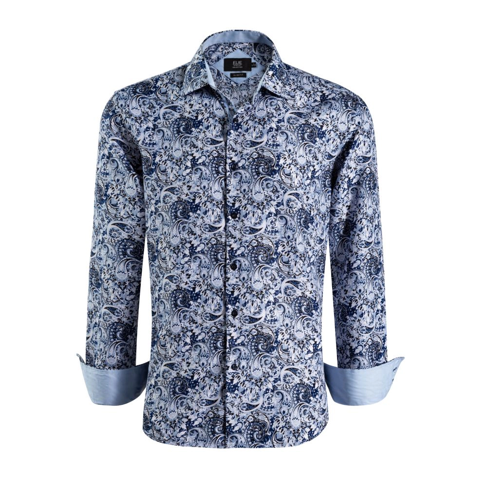 Elie Balleh Boys Slim Fit Boys' Printed Shirt