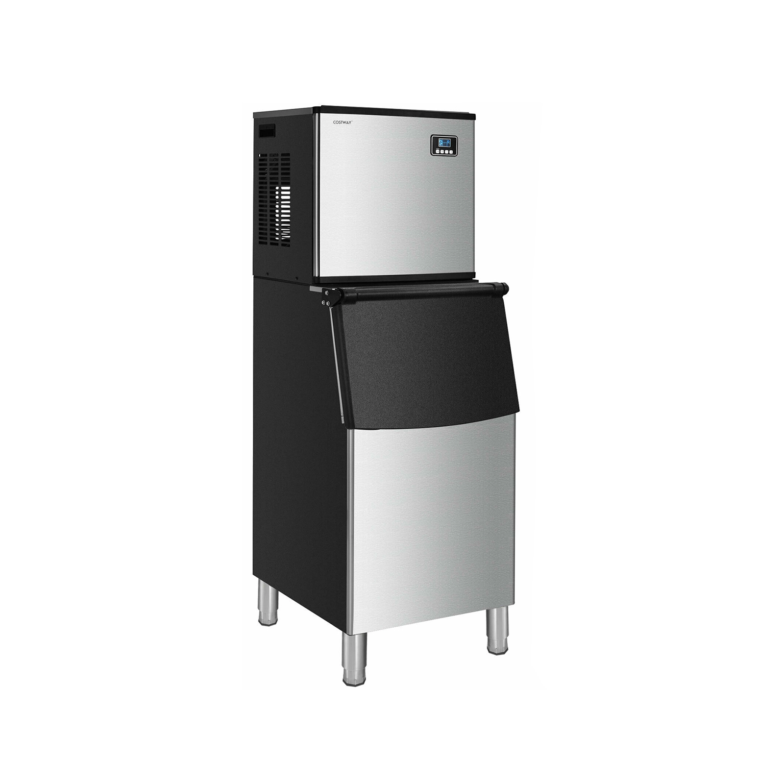LJG 353LBS/24H Split Commercial Ice Maker with 198 LBS Storage Bin