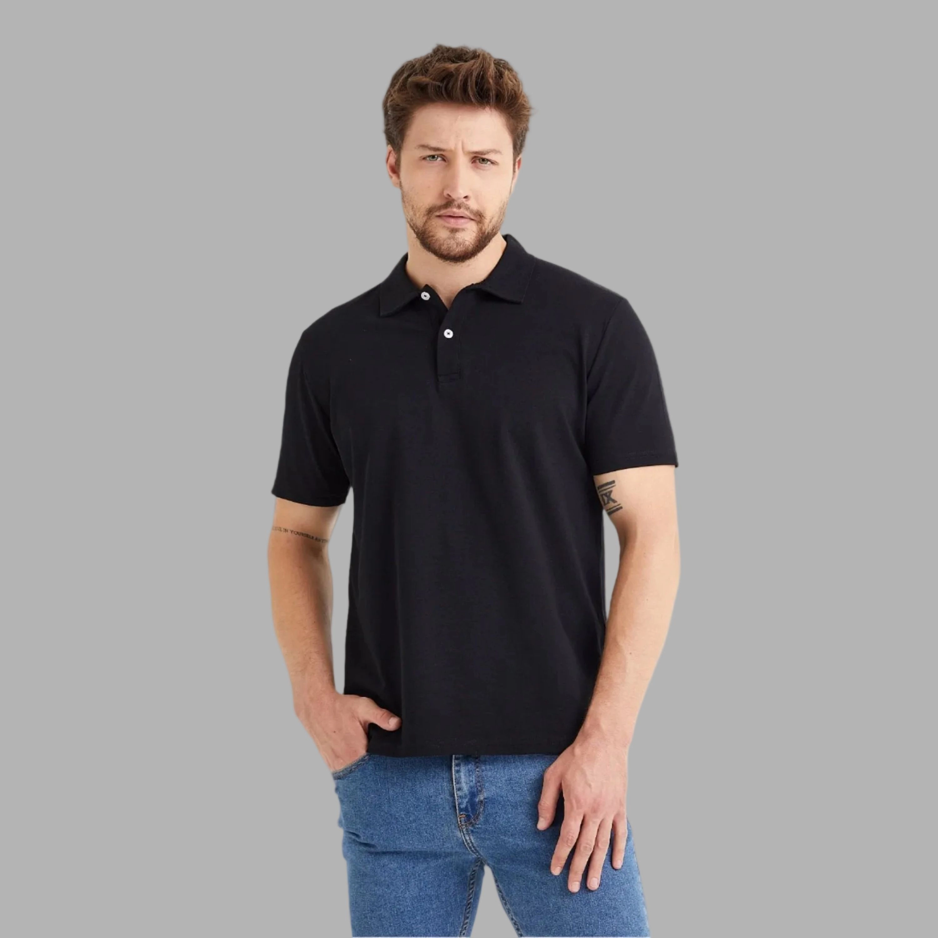 Wear Sierra Men's Classic Short Sleeve Polo Shirt