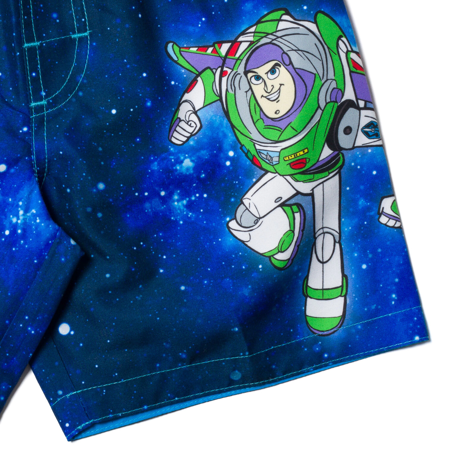 Disney Toy Story Boys' Short Sleeve Rash Guard and Swim Trunks Set