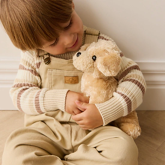 Snuggle Bunnies Milo the Retriever 12"