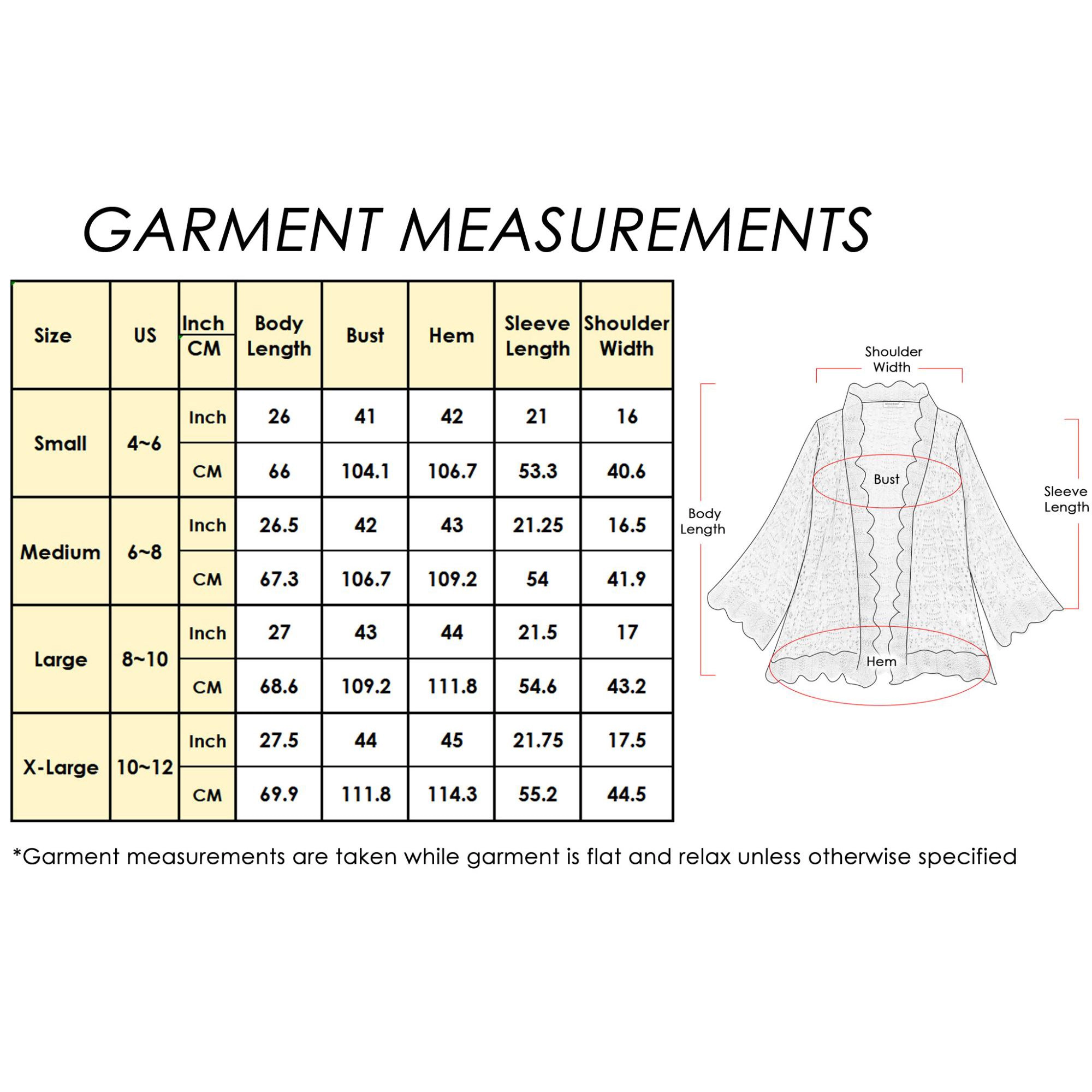 Anna-Kaci Women's Crochet Cardigan Casual Lightweight Long Sleeve Open Front Cardigans
