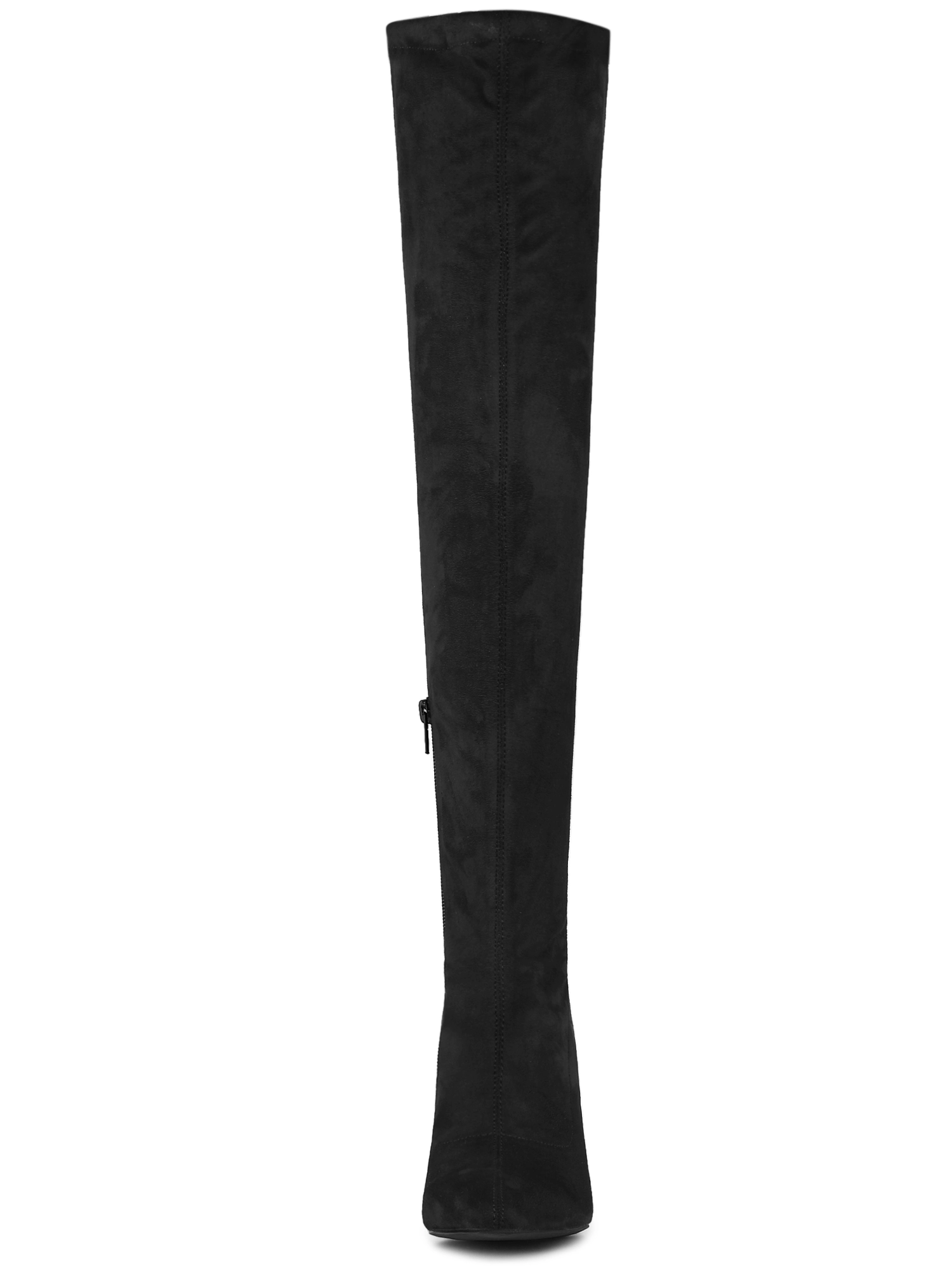 BLISSFUL STEP Women Stiletto Heels Thigh High Over the Knee Boots