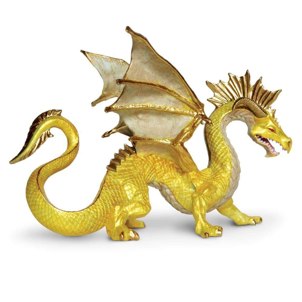Safari Ltd. - Golden Dragon Kids Toy Figure