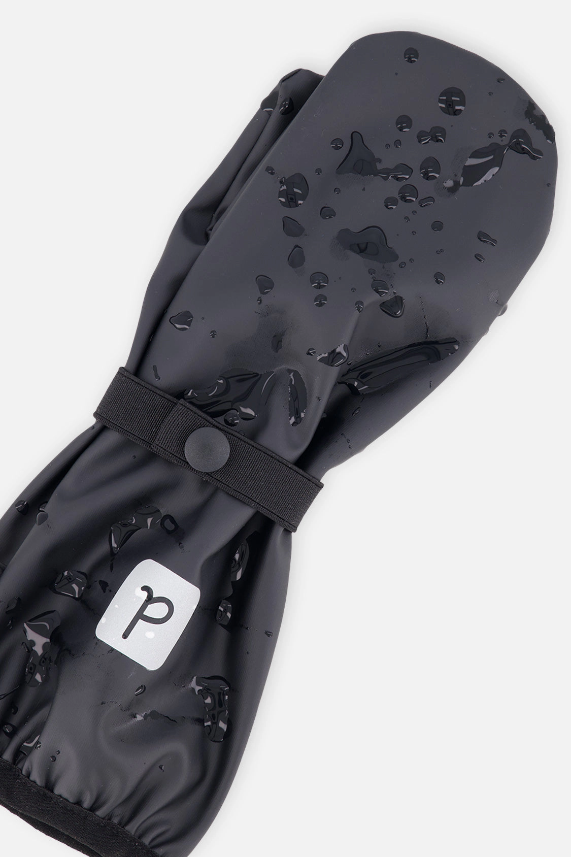 Deux par Unisex Extended Cuff Rain Mittens with Adjustable Wrist